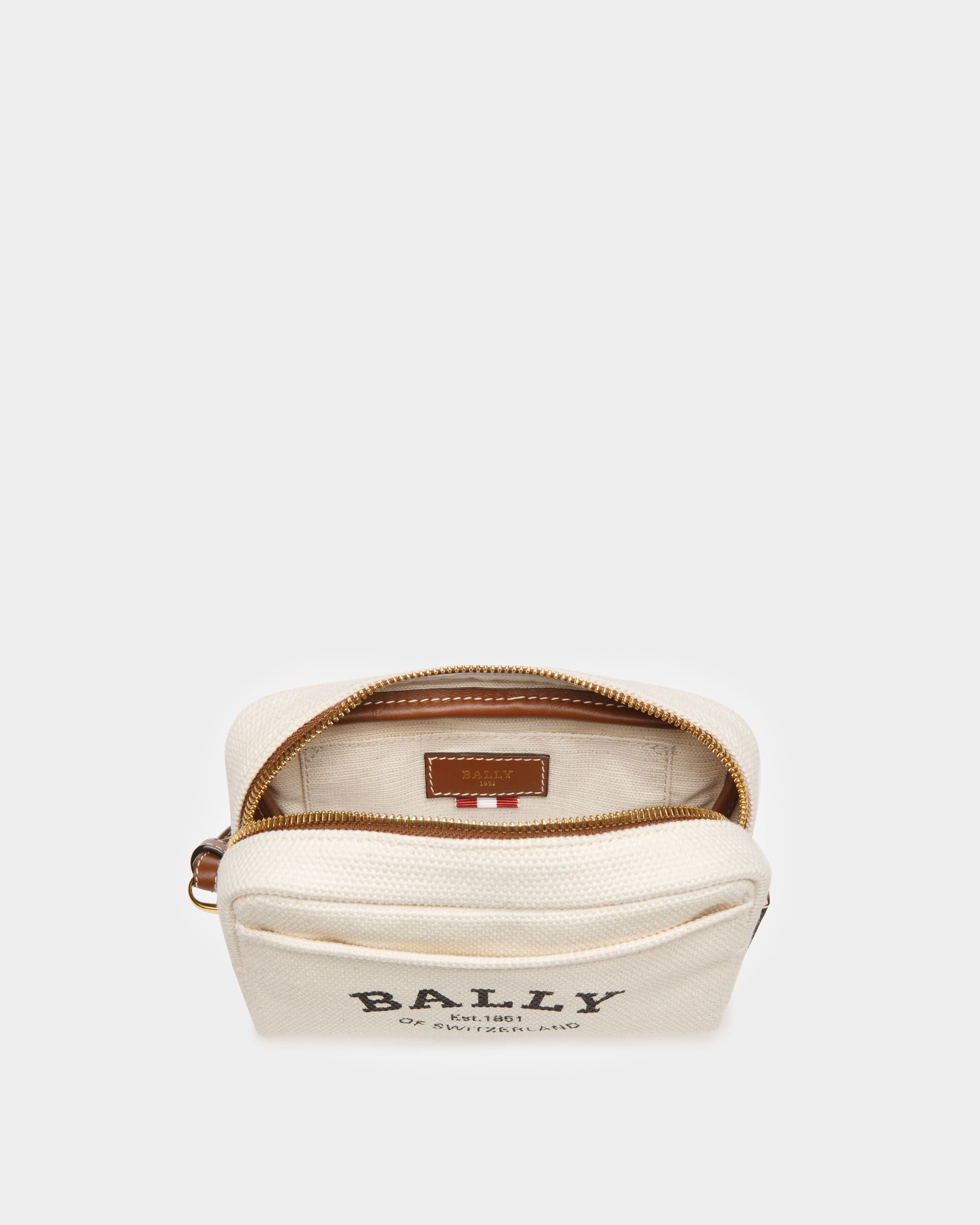 Cedy ナチュラル コットン ポーチ - 女性 - Bally - 03