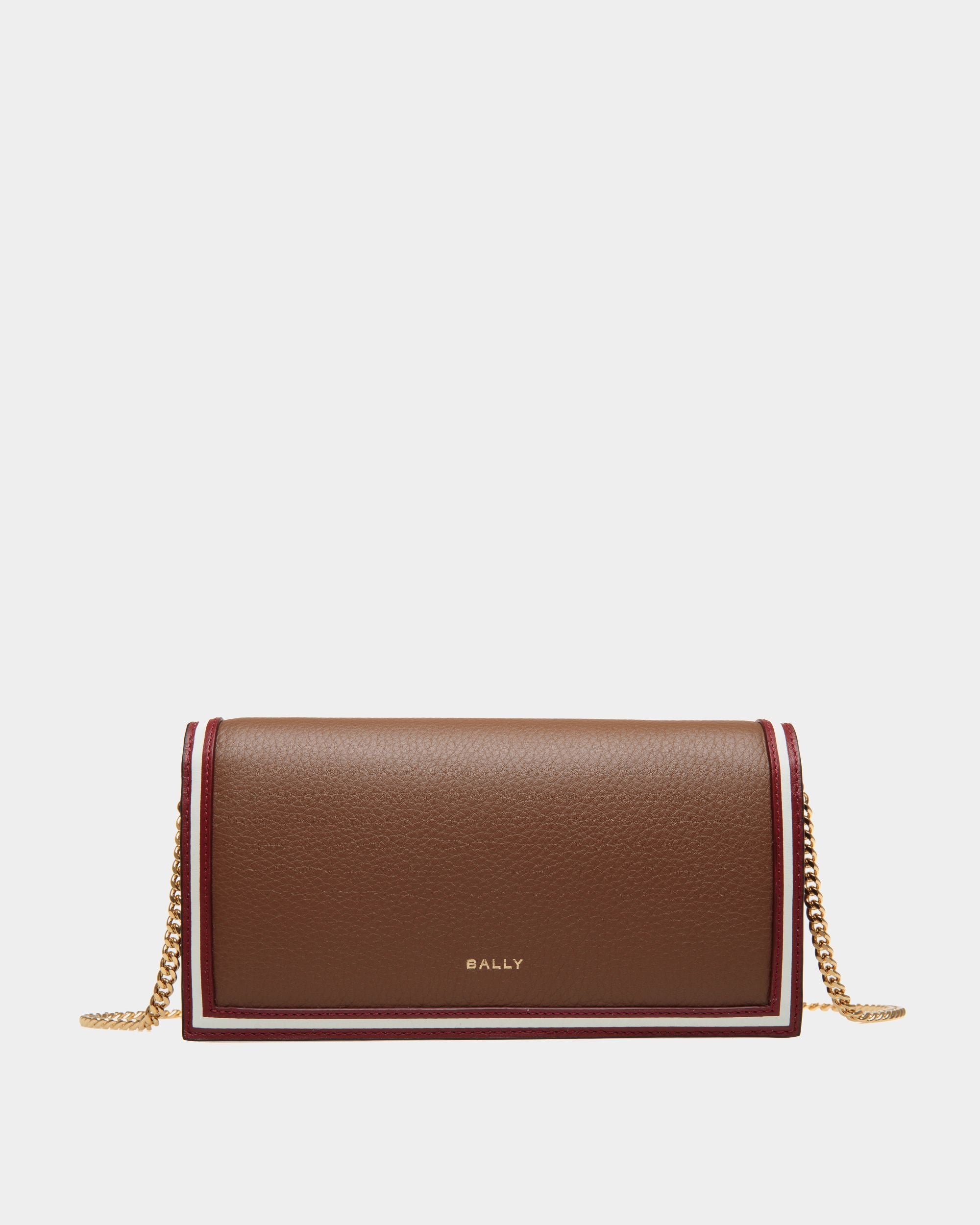 Code チェーンウォレット ブラウン レザー - 女性 - Bally - 01