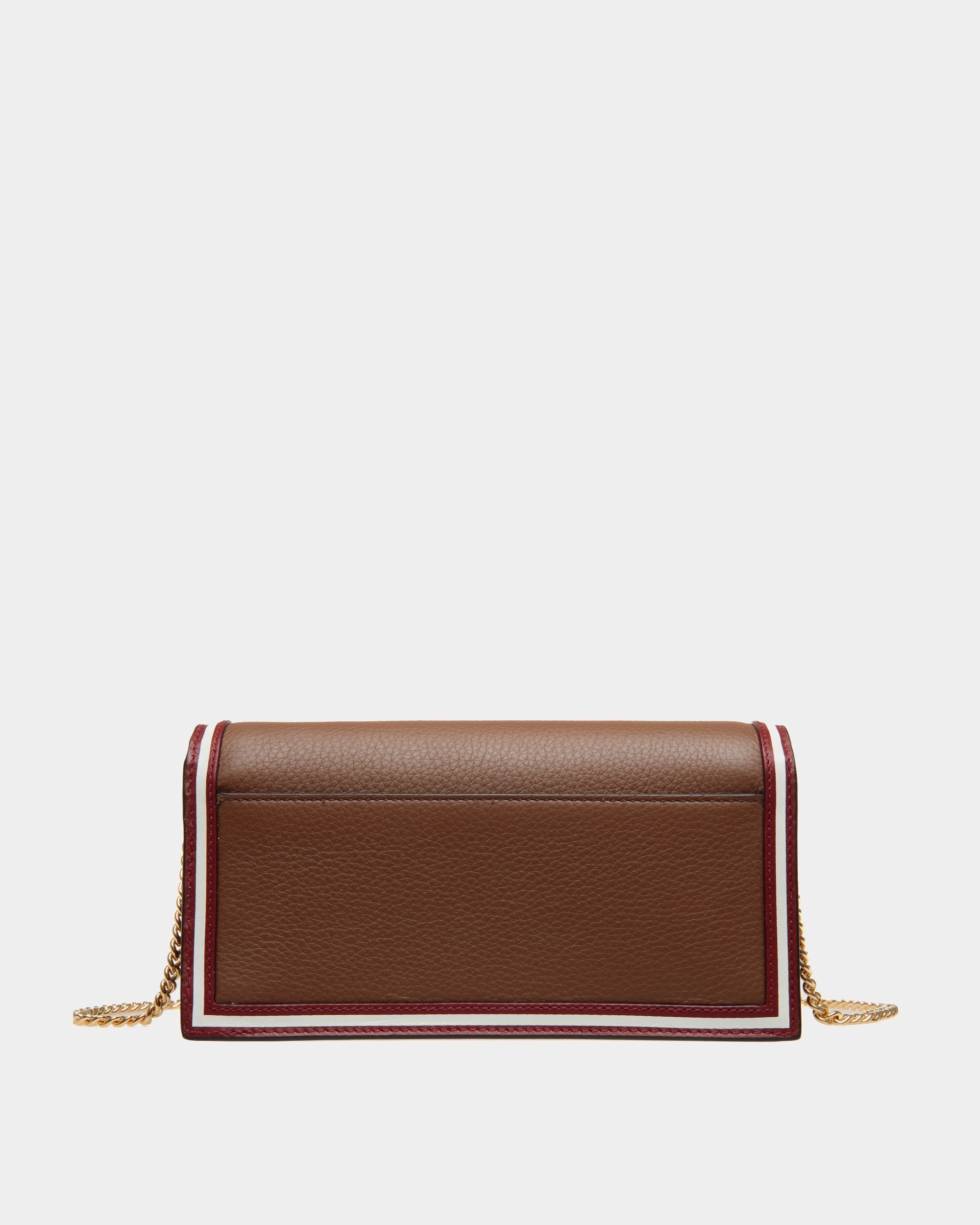 Code チェーンウォレット ブラウン レザー - 女性 - Bally - 02