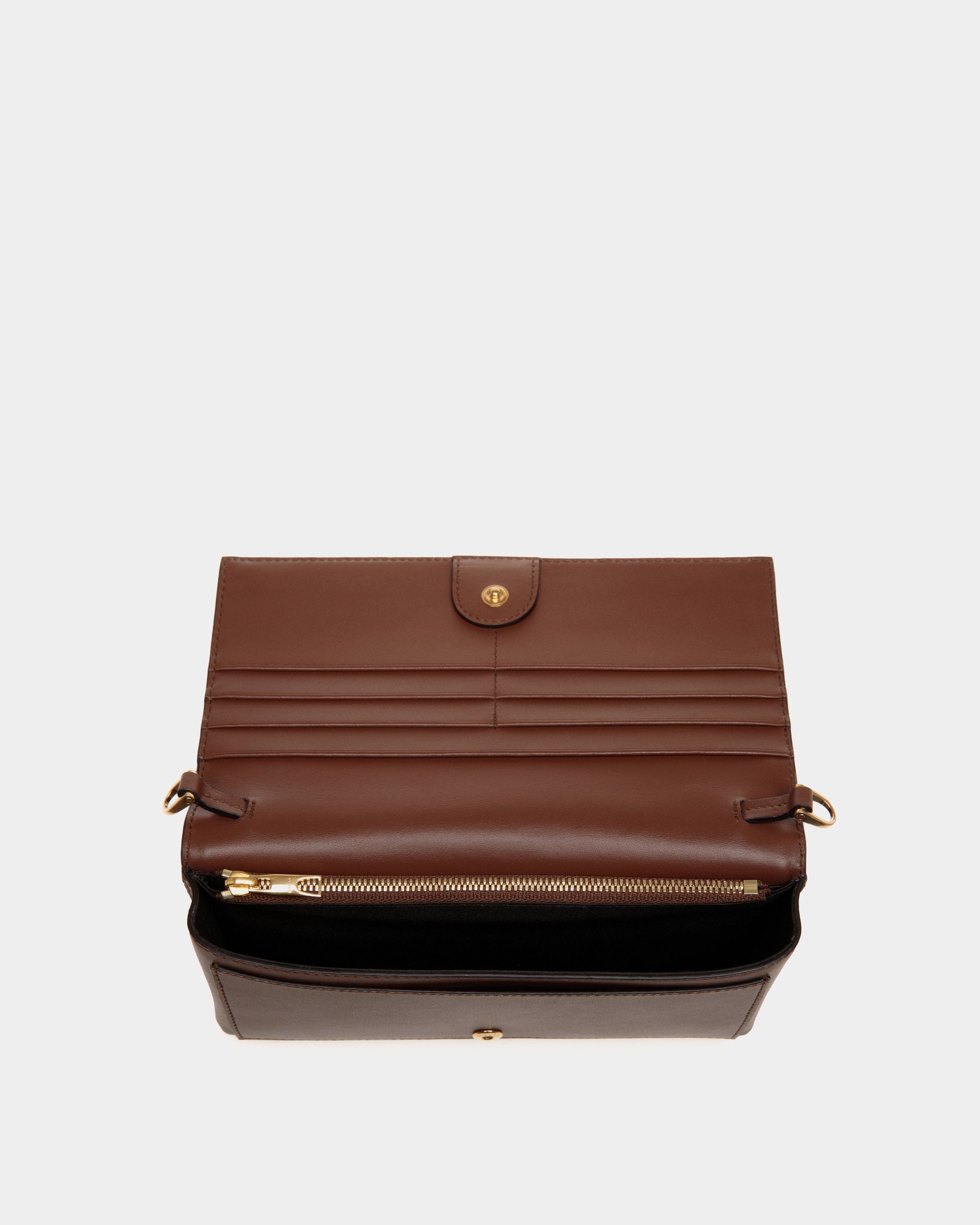 Code チェーンウォレット ブラウン レザー - 女性 - Bally - 03