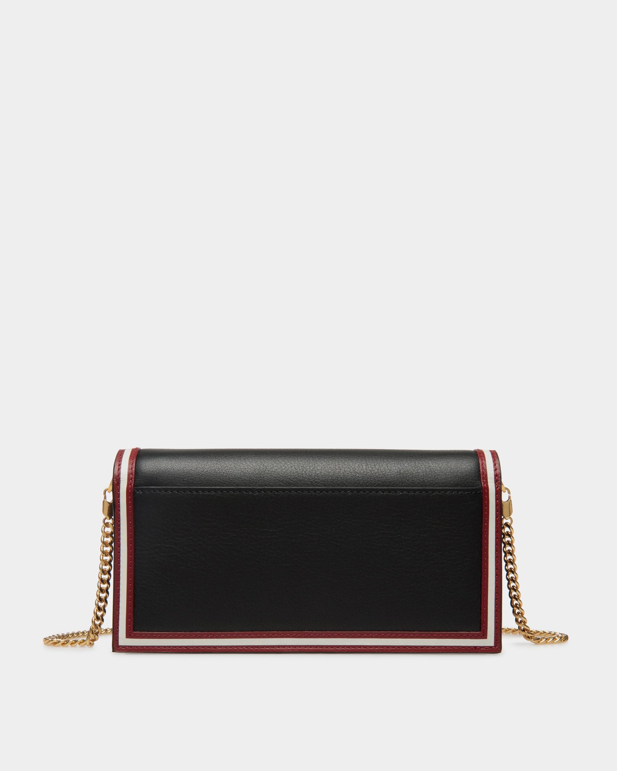 Code チェーンウォレット ブラック レザー - 女性 - Bally - 02