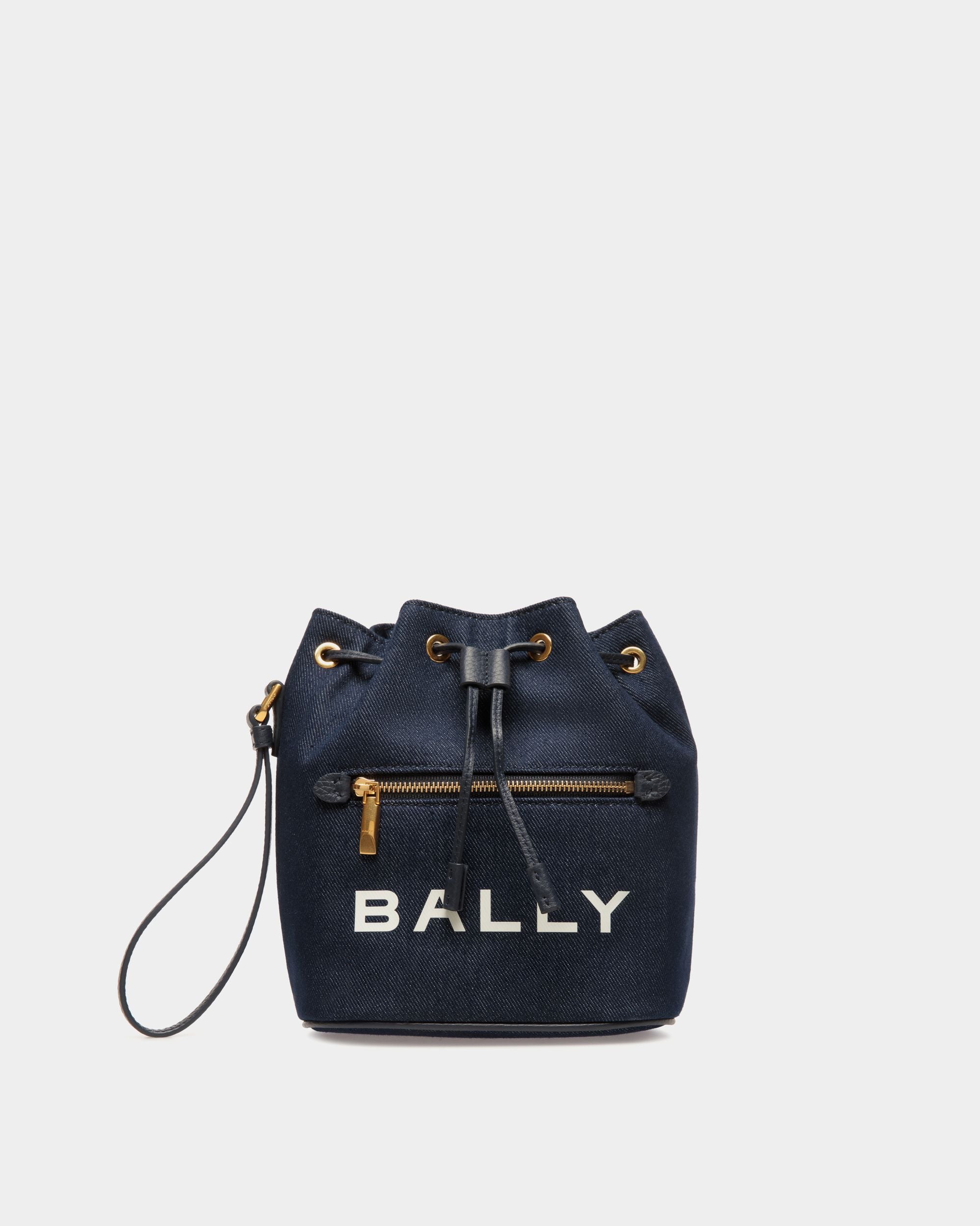 ミニ バケットバッグ ブルー デニム - 女性 - Bally - 01