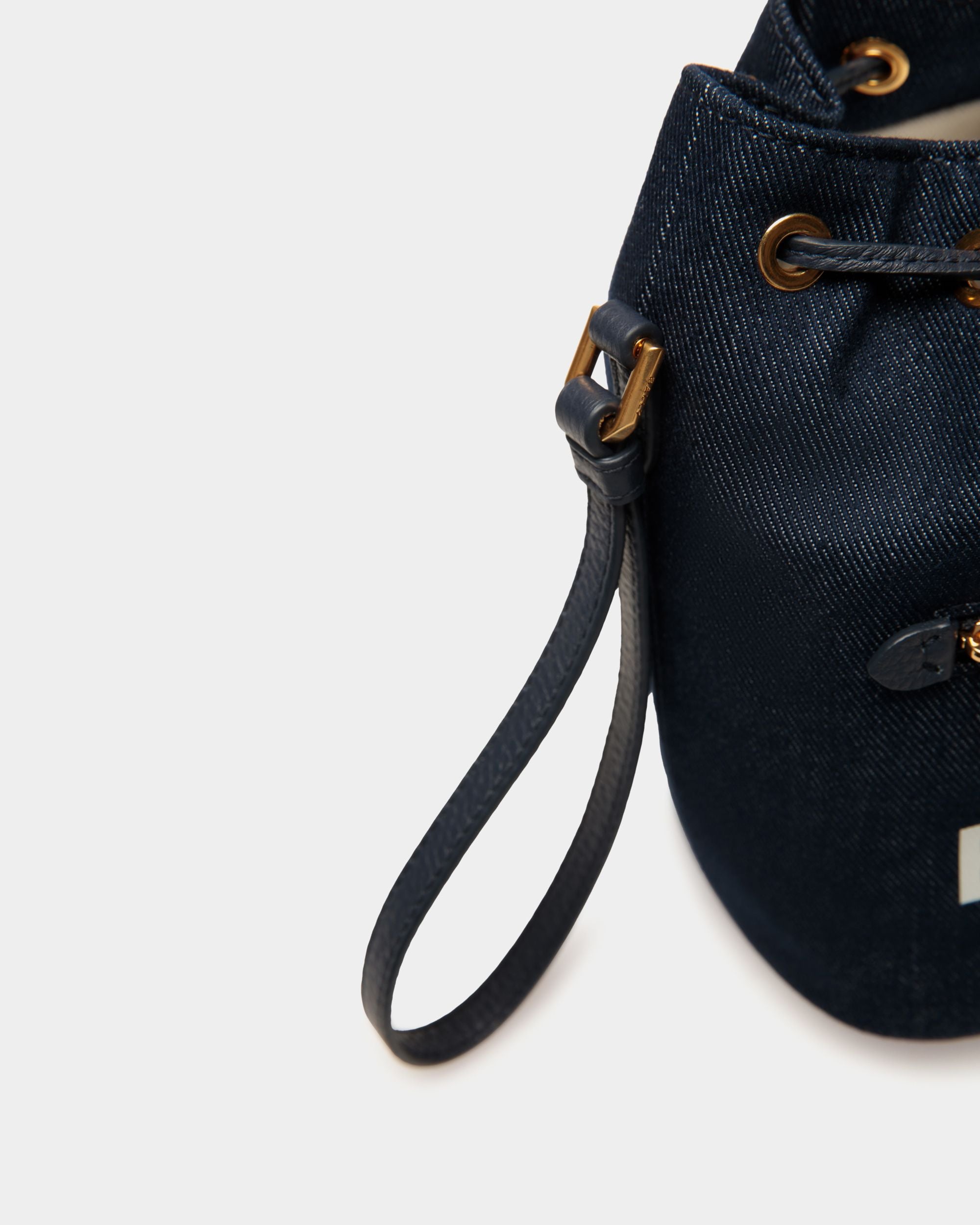 ミニ バケットバッグ ブルー デニム - 女性 - Bally - 05
