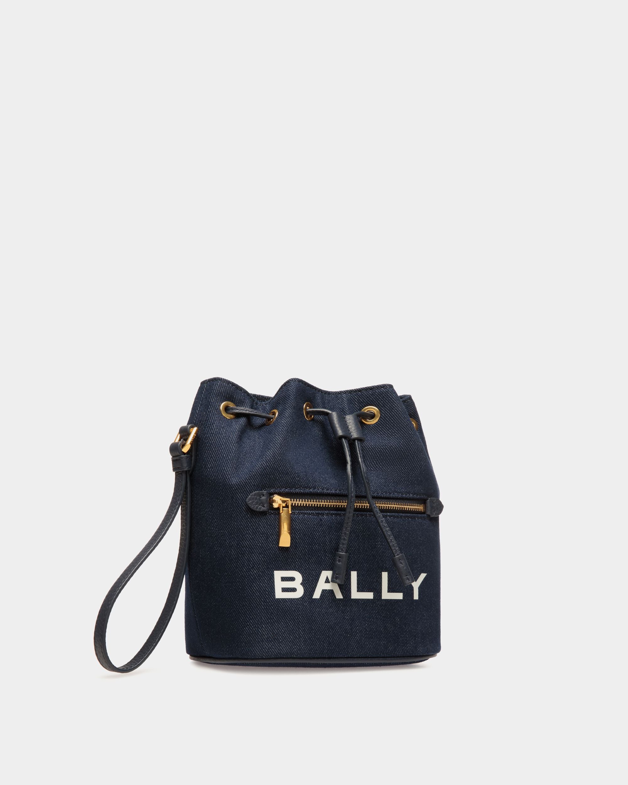 ミニ バケットバッグ ブルー デニム - 女性 - Bally - 06