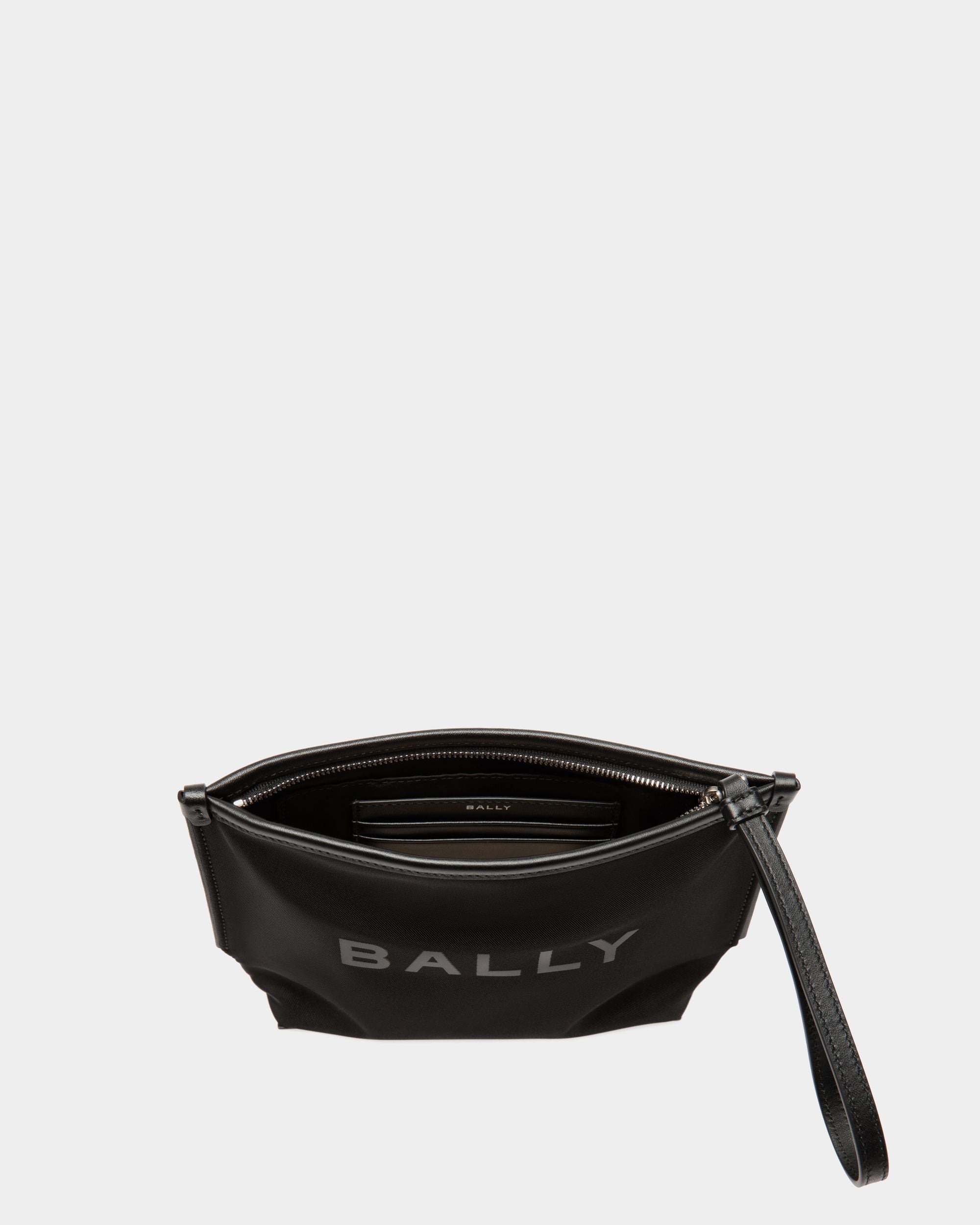 Bar ポーチ ブラック ナイロン - 女性 - Bally - 03