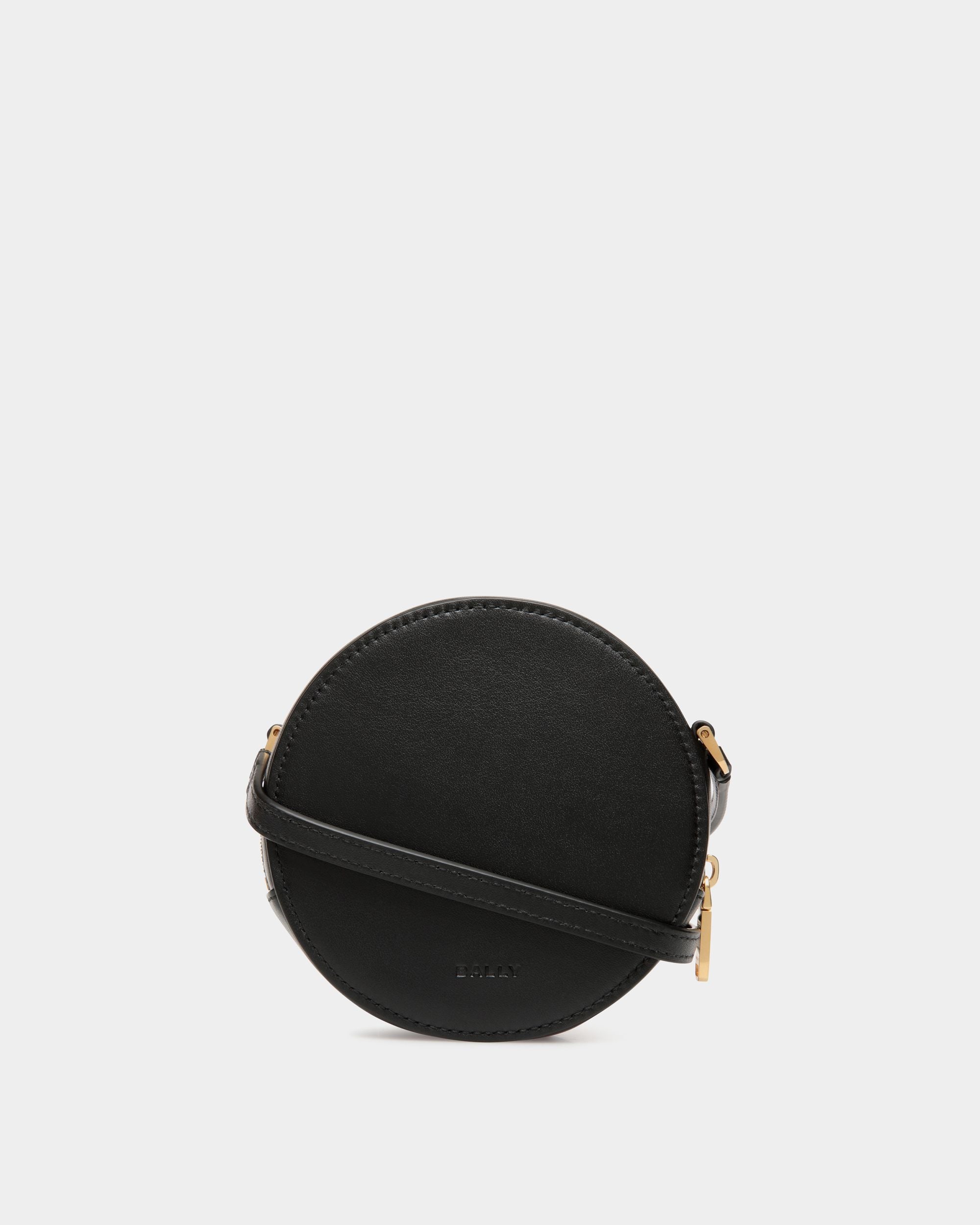 Swissness ラウンド ミニバッグ スタッズ ブラック レザー - 女性 - Bally - 02