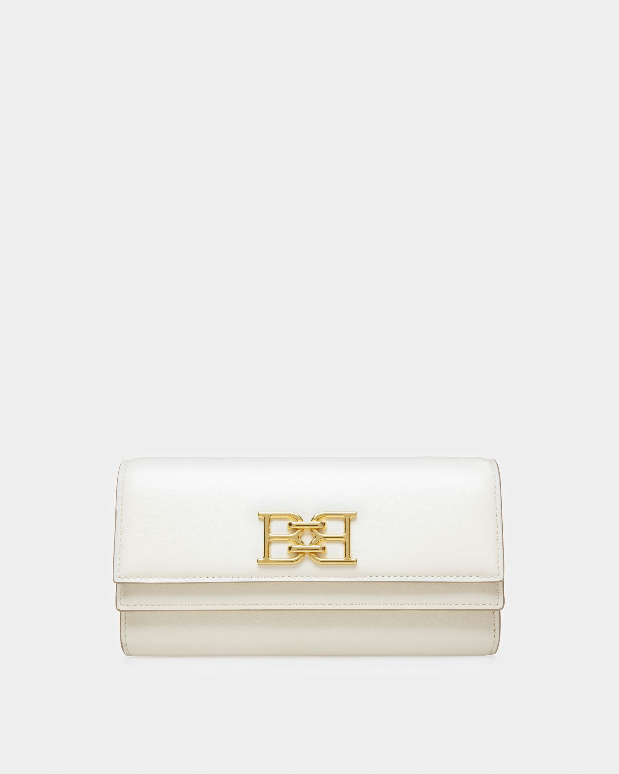 Byanca ボーンホワイト レザー トラベルウォレット - 女性 - Bally - 01