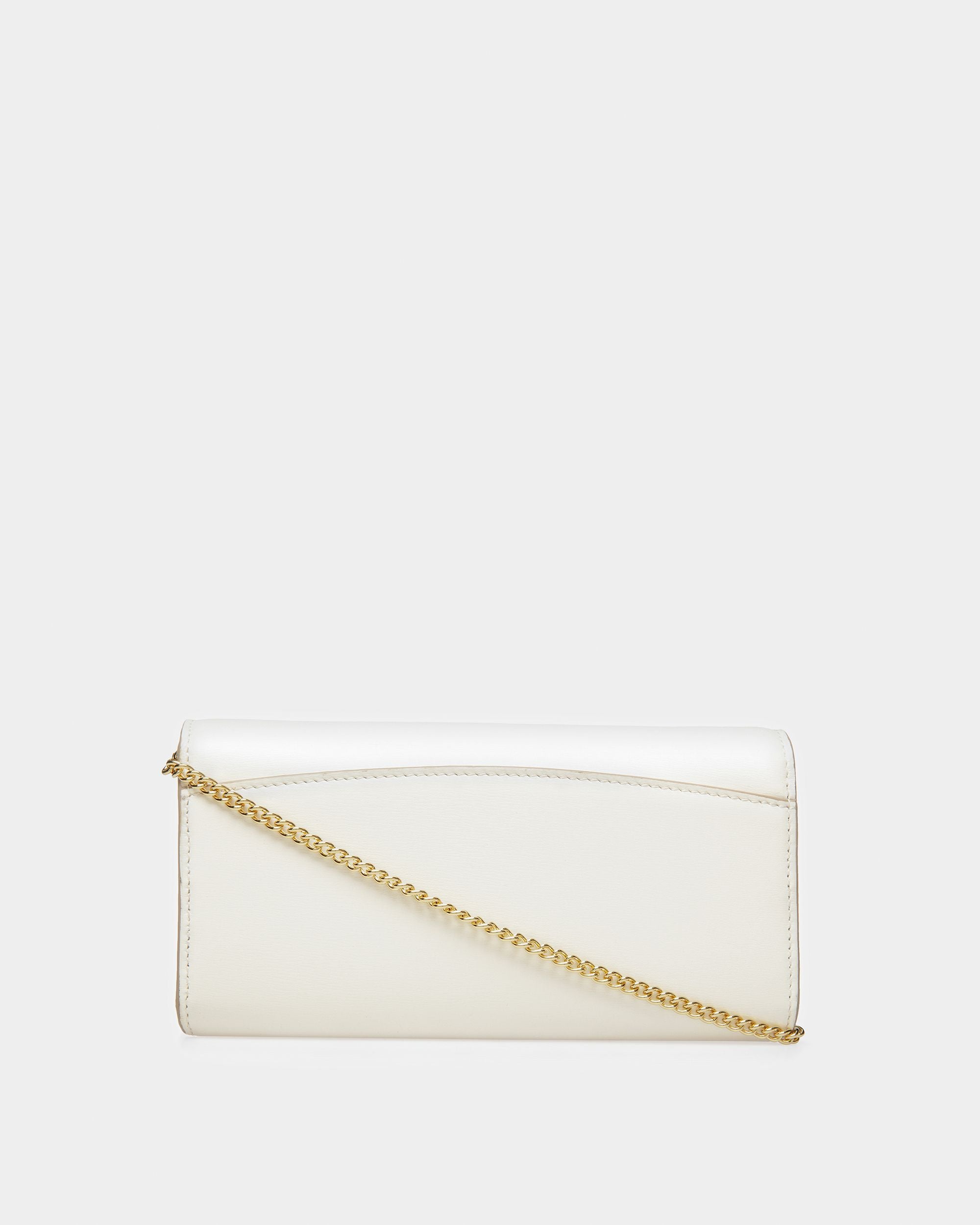 Byanca ボーンホワイト レザー トラベルウォレット - 女性 - Bally - 03