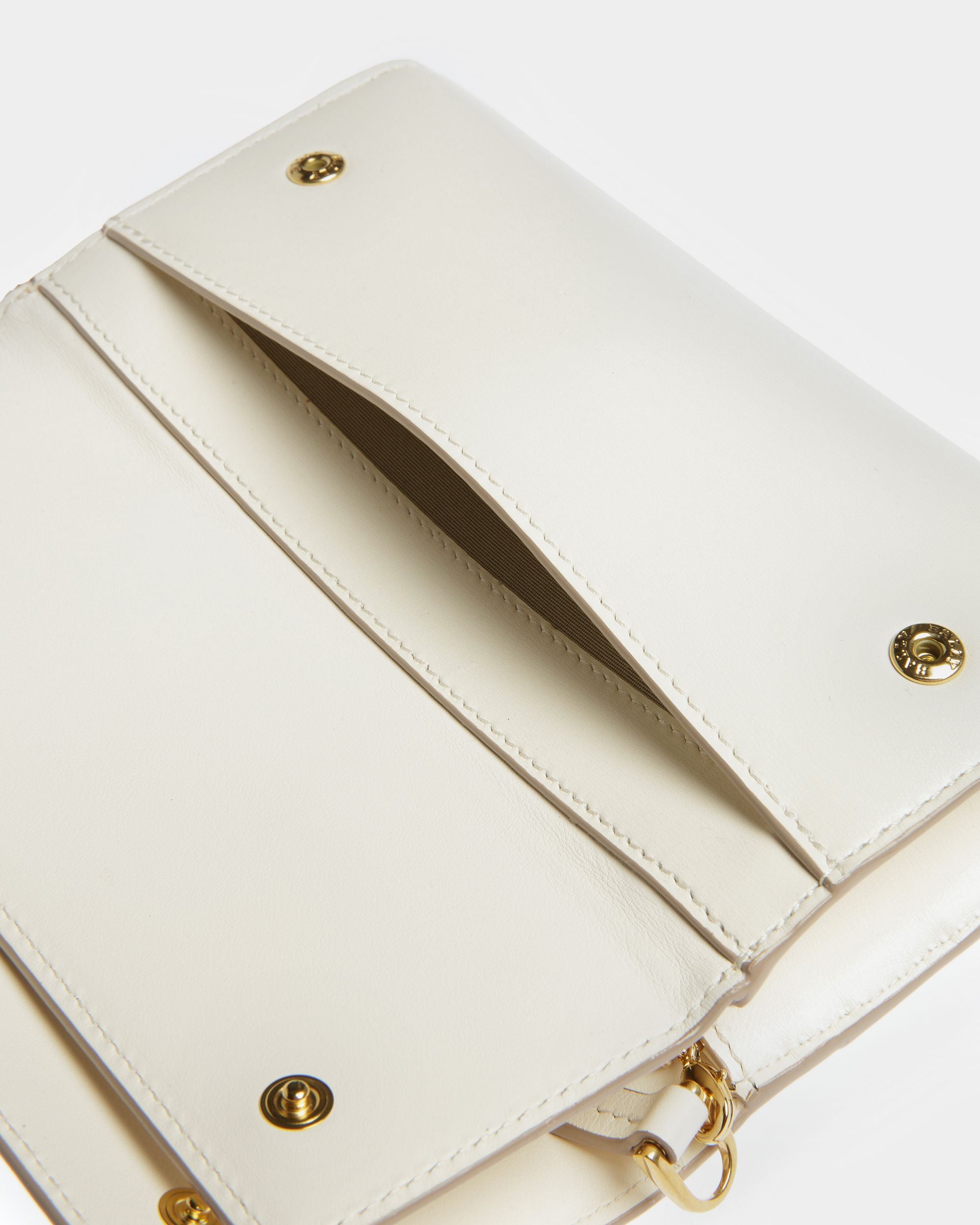 Byanca ボーンホワイト レザー トラベルウォレット - 女性 - Bally - 05