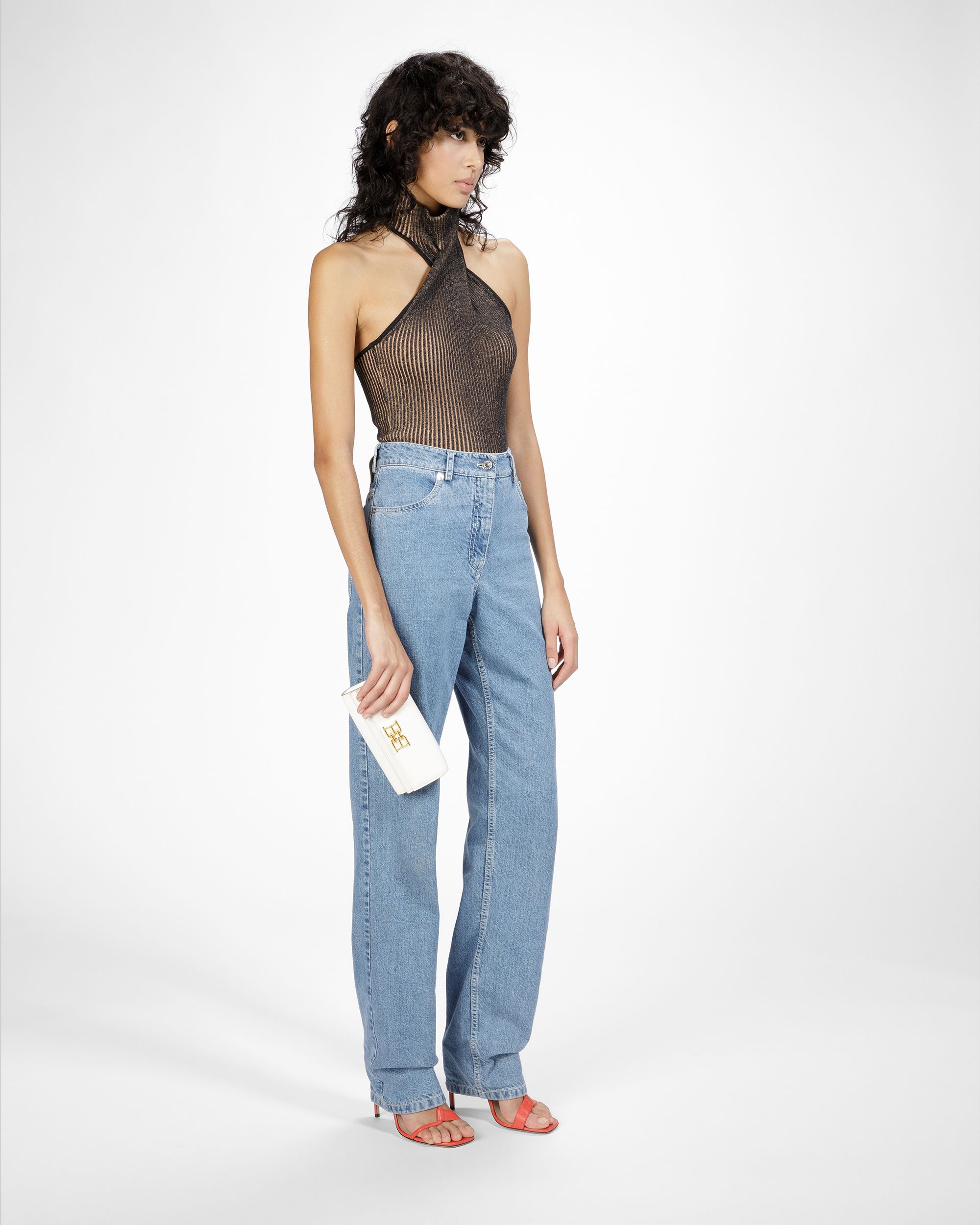 Byanca ボーンホワイト レザー トラベルウォレット - 女性 - Bally - 06