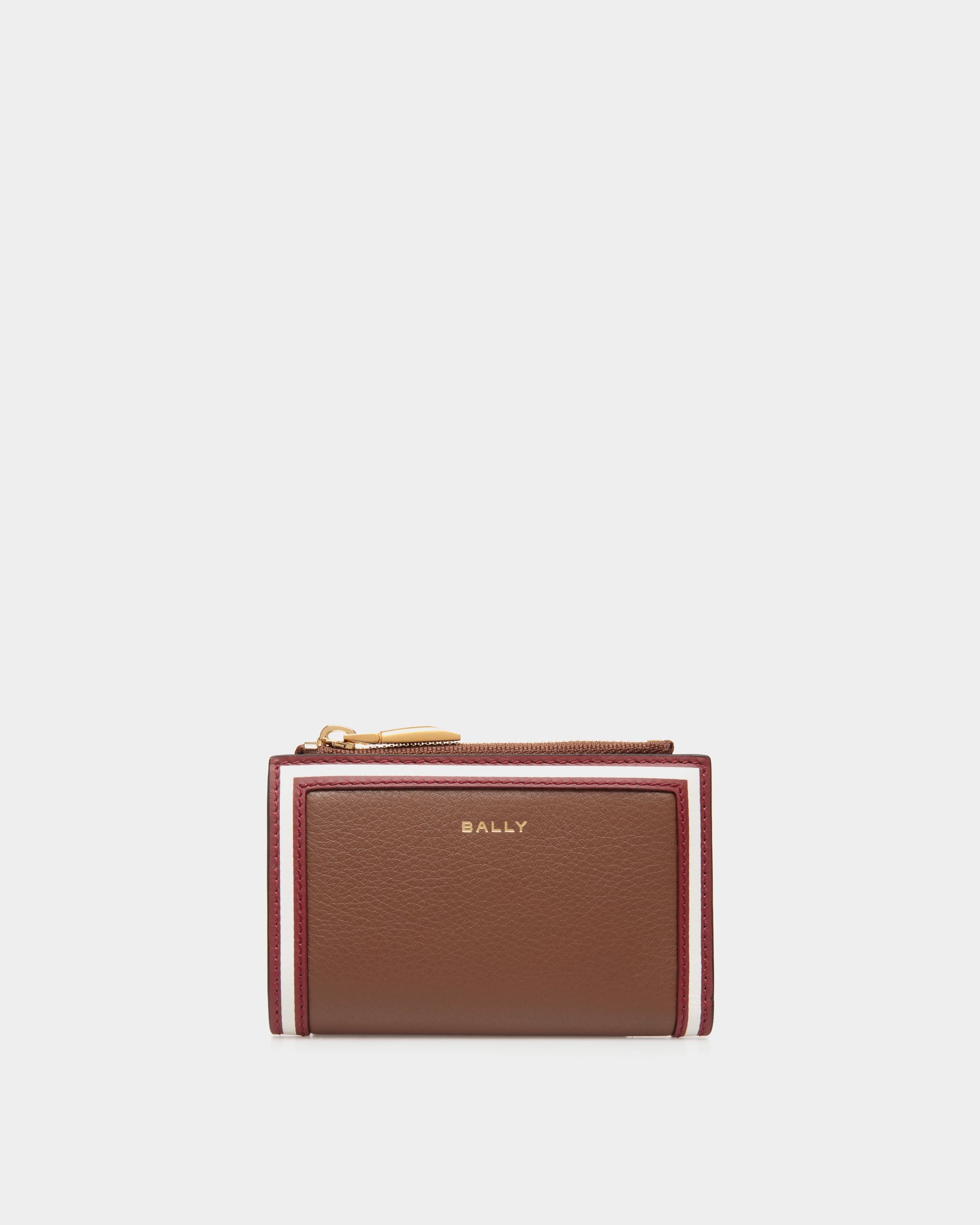 Code ウォレット ブラウン レザー - 女性 - Bally - 01