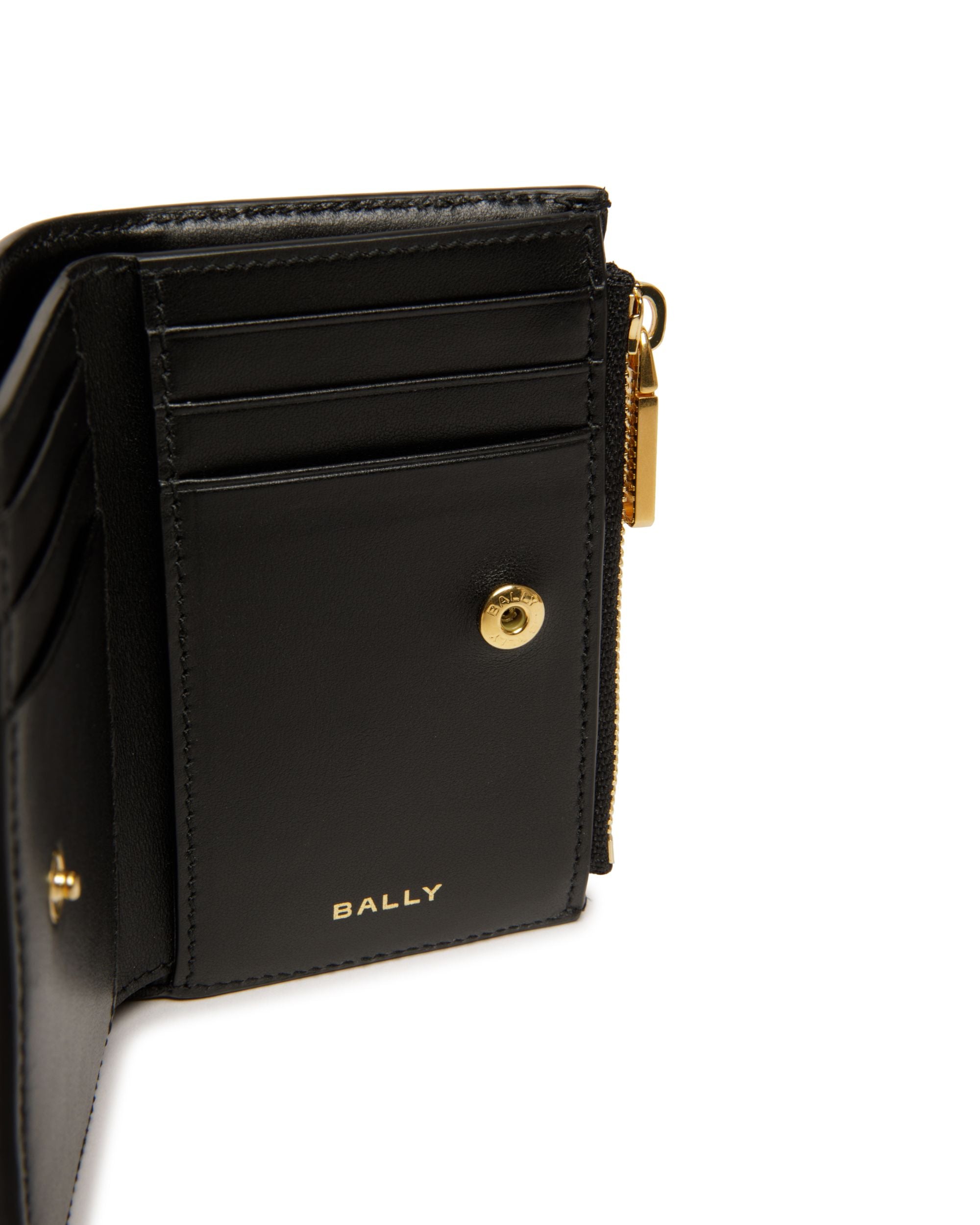 Code ウォレット ブラック レザー - 女性 - Bally - 05