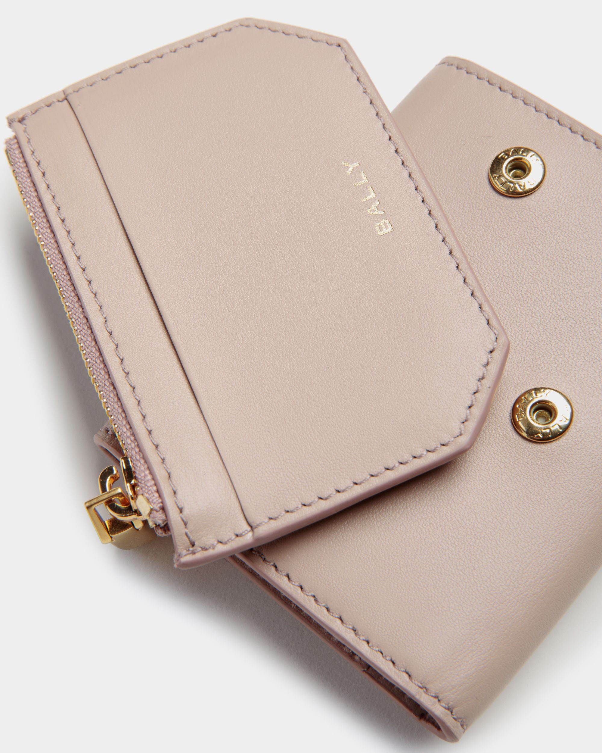 Emblem ウォレット Light Beige レザー - 女性 - Bally - 04