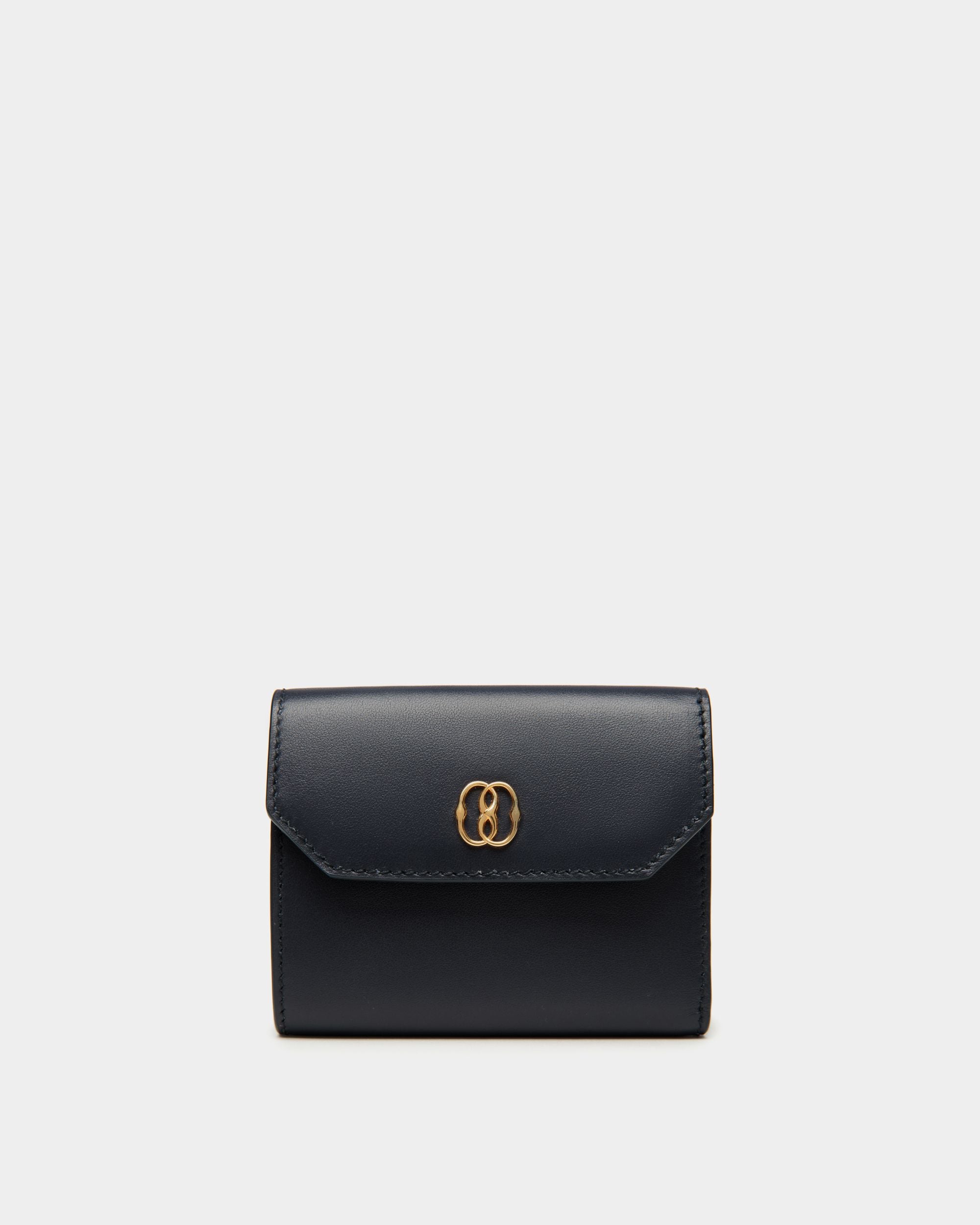 Emblem ウォレット Navy Blue レザー - 女性 - Bally - 01