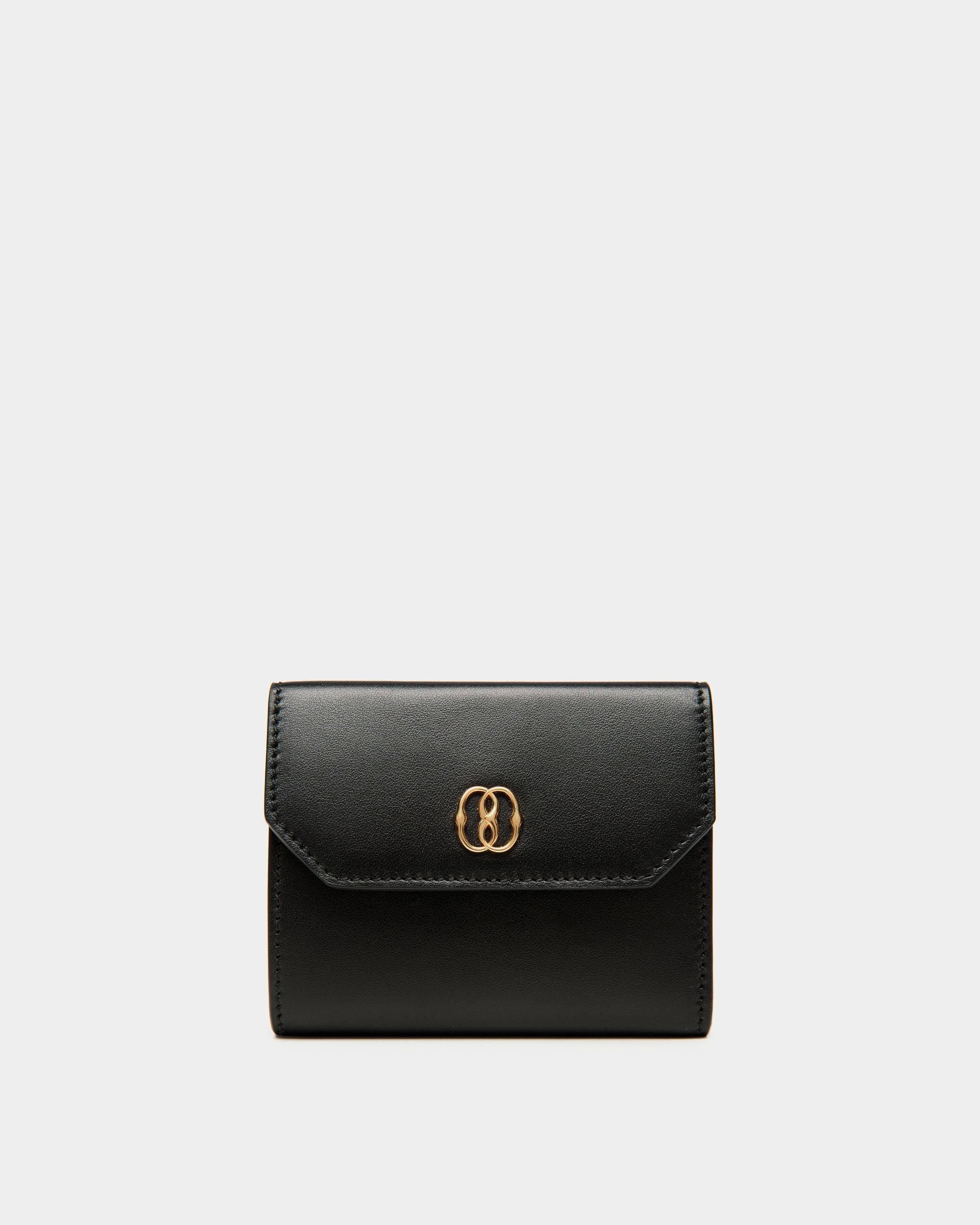 Emblem ウォレット ブラック レザー - 女性 - Bally - 01
