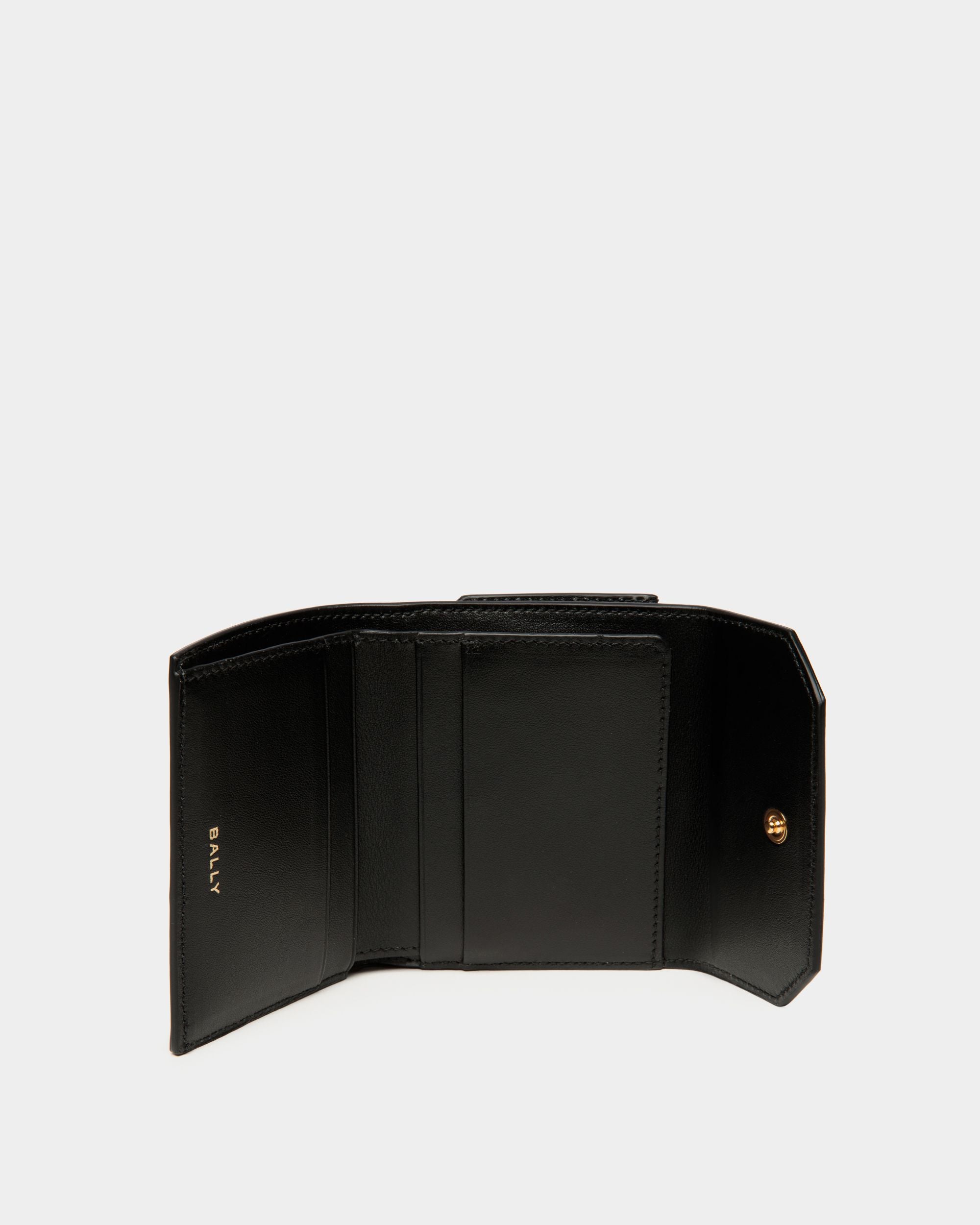 Emblem ウォレット ブラック レザー - 女性 - Bally - 03