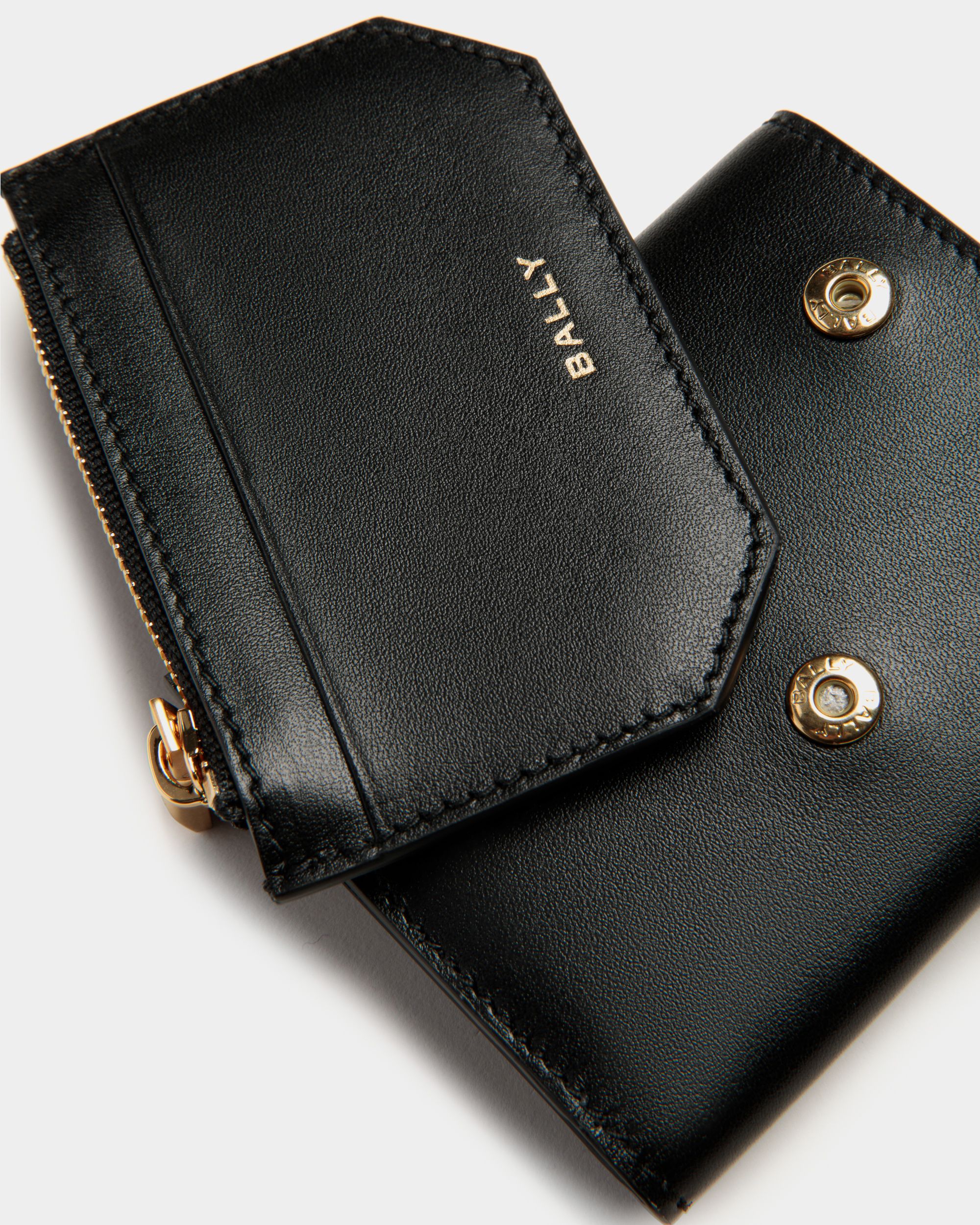Emblem ウォレット ブラック レザー - 女性 - Bally - 04