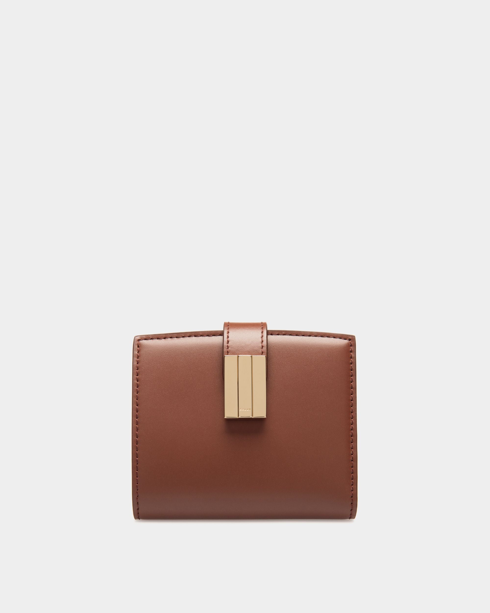 Ollam ウォレット ブラウン レザー - 女性 - Bally - 01