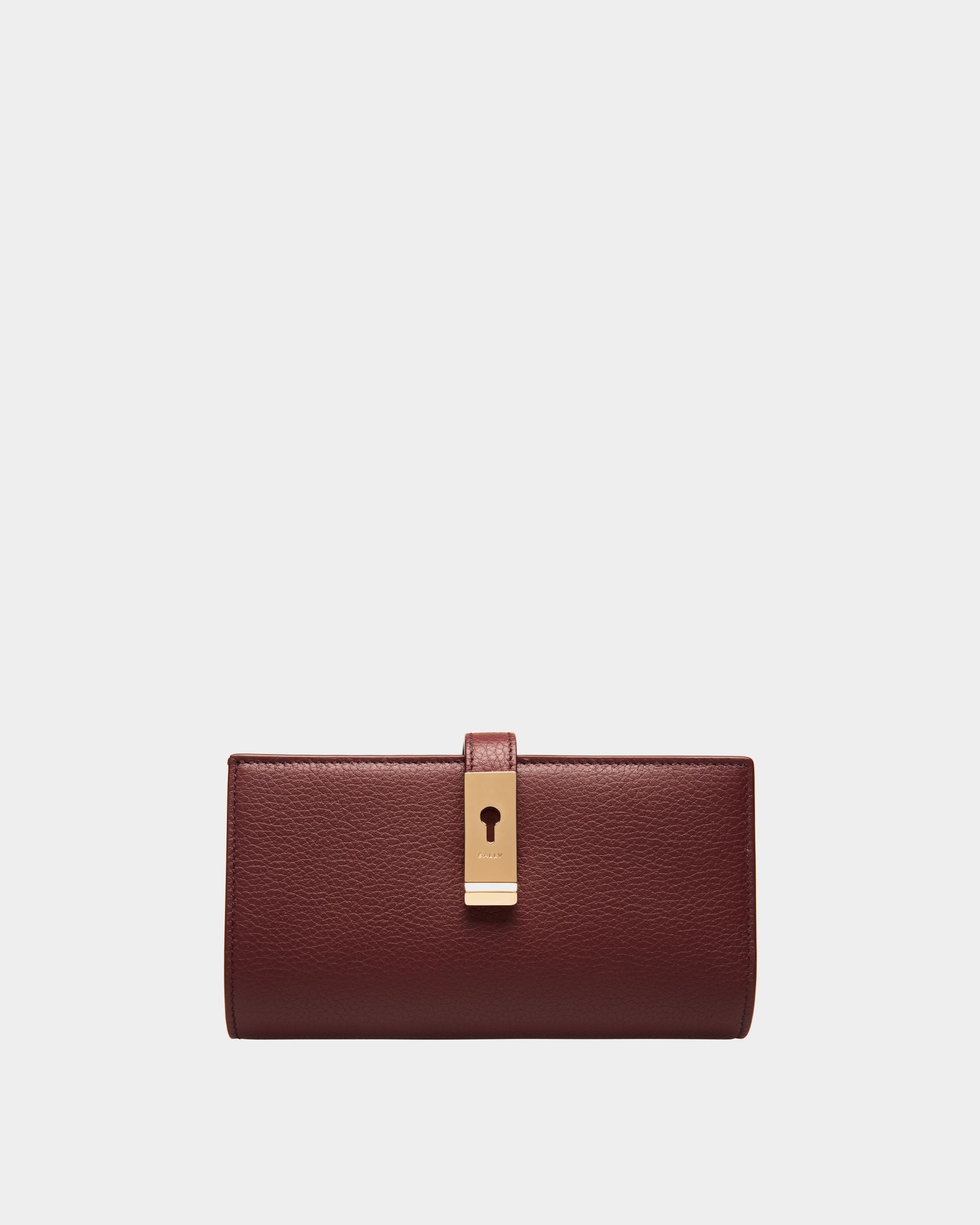 Lock Me ロングウォレット Andorra グレインレザー - 女性 - Bally - 01