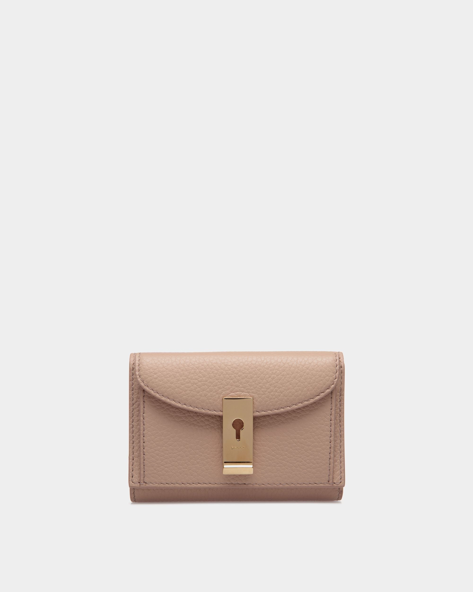 Lock Me ウォレット Light Beige グレインレザー - 女性 - Bally - 01