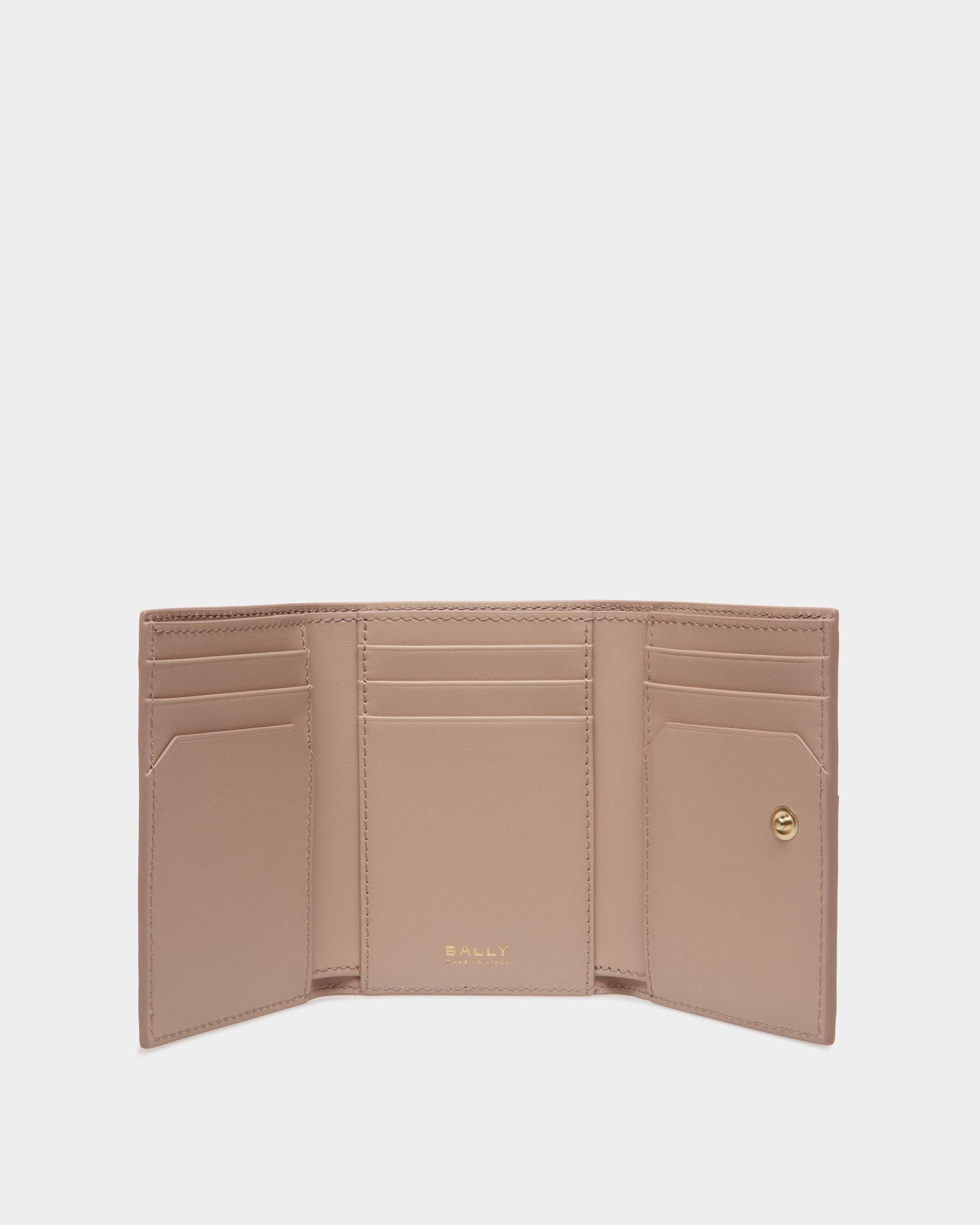 Lock Me ウォレット Light Beige グレインレザー - 女性 - Bally - 03