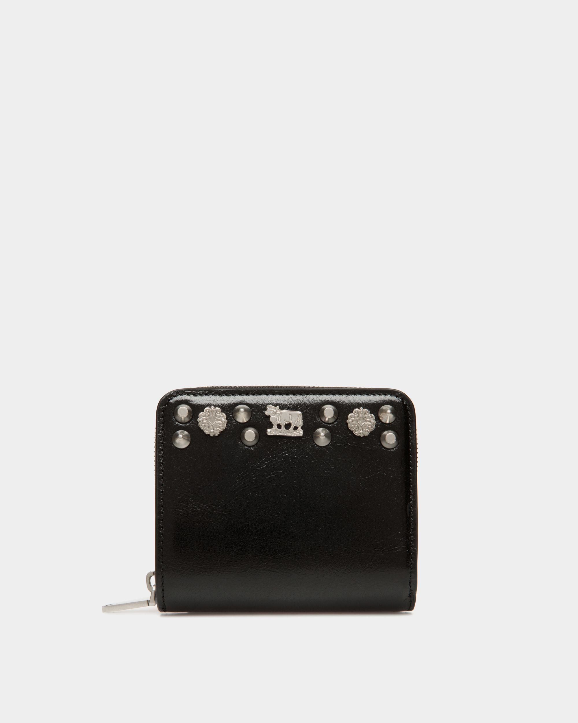 Swissness ウォレット ブラック レザー スタッズ - 女性 - Bally - 01
