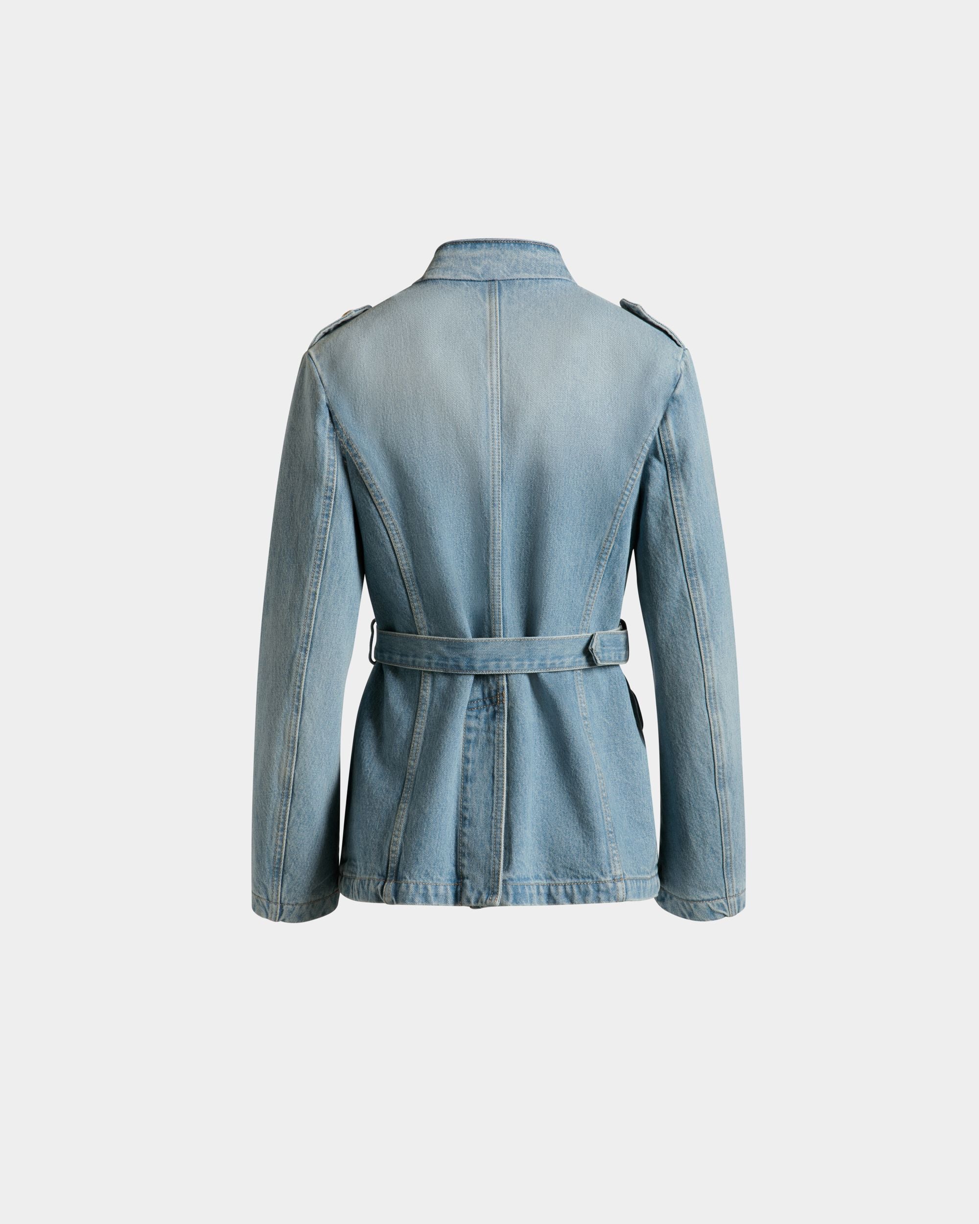デニムジャケット Light Blue コットン - 女性 - Bally - 07