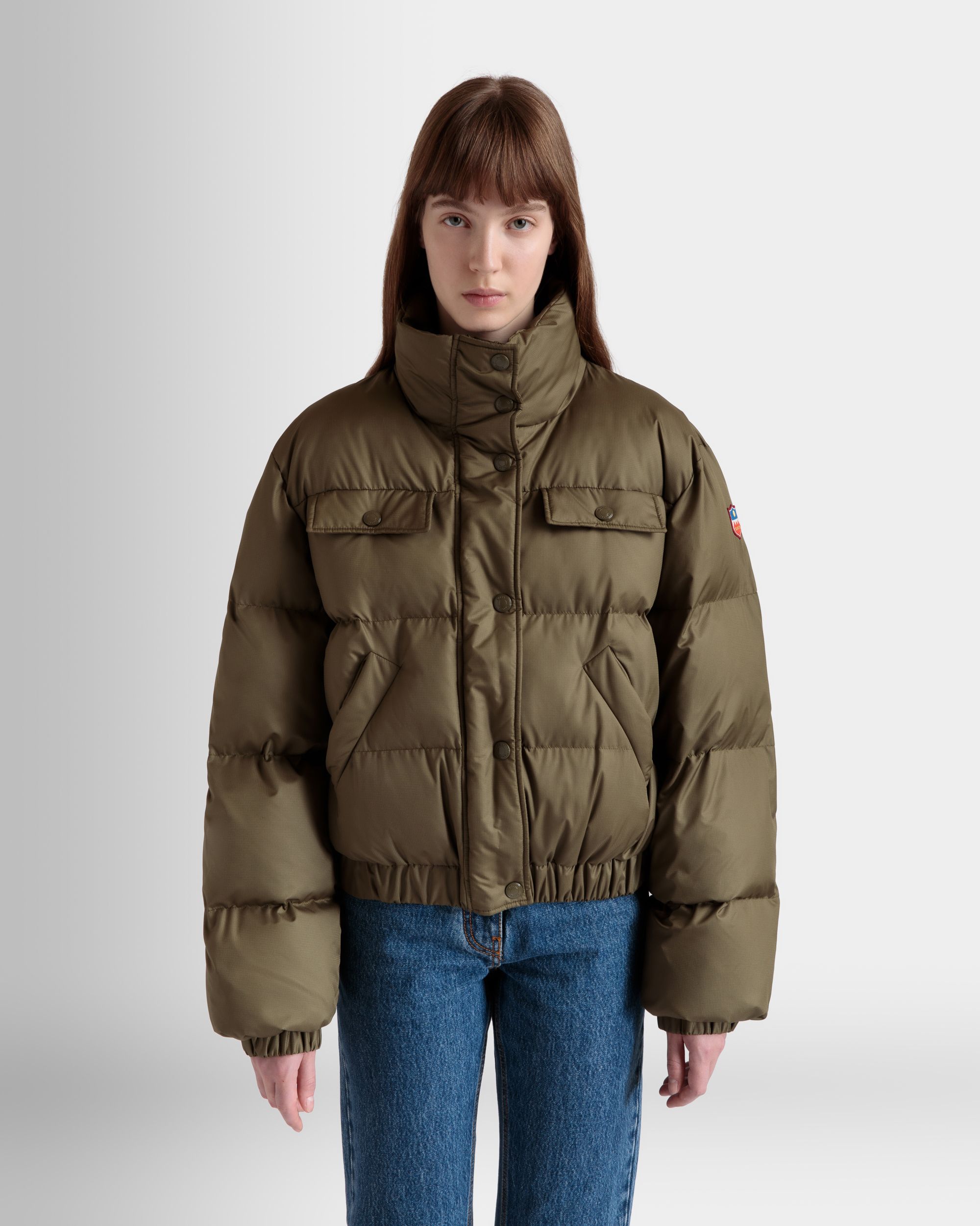 ダウンジャケット Olive Green ナイロン - 女性 - Bally - 03