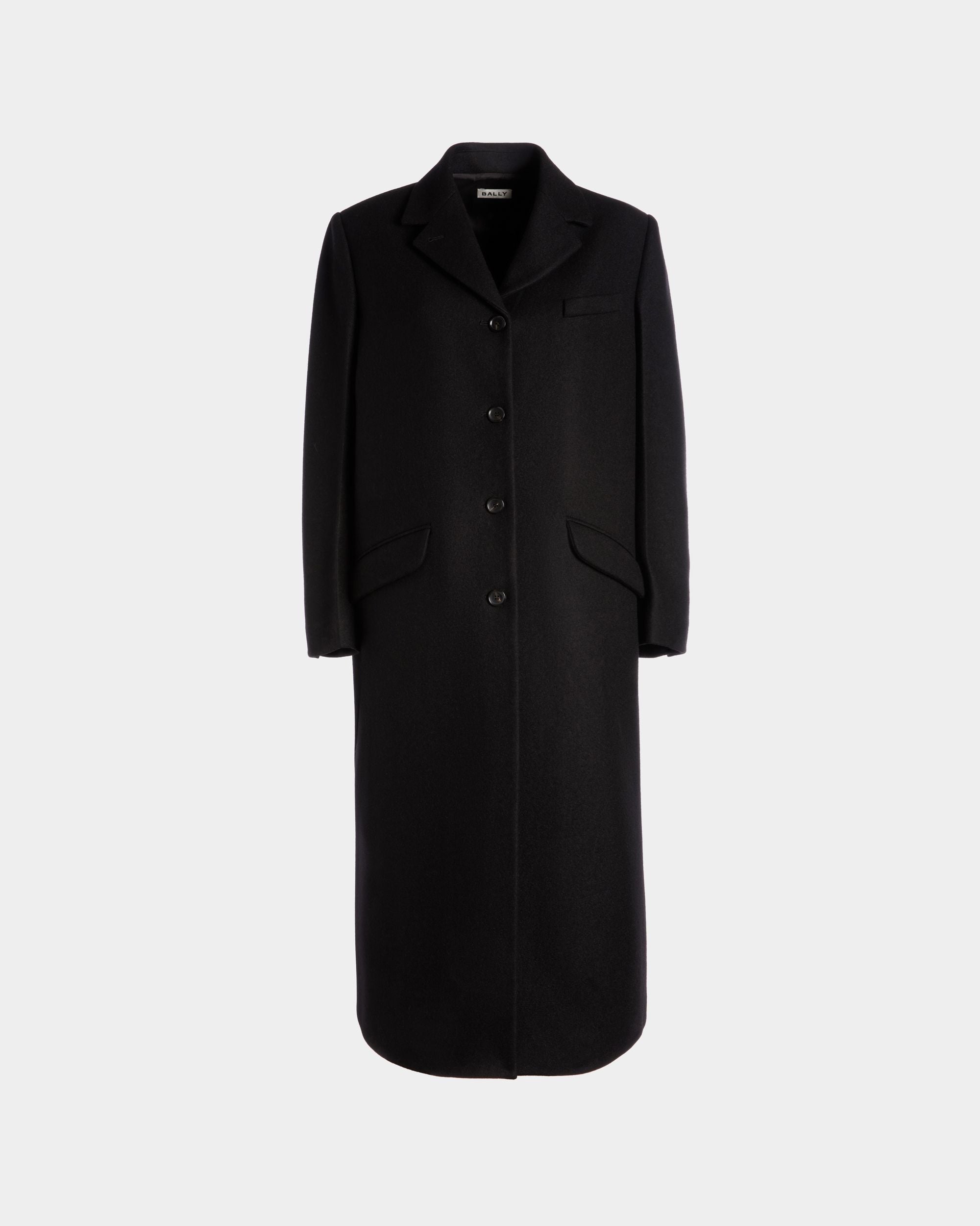 シングルコート ブラック ウールブレンド - 女性 - Bally - 01