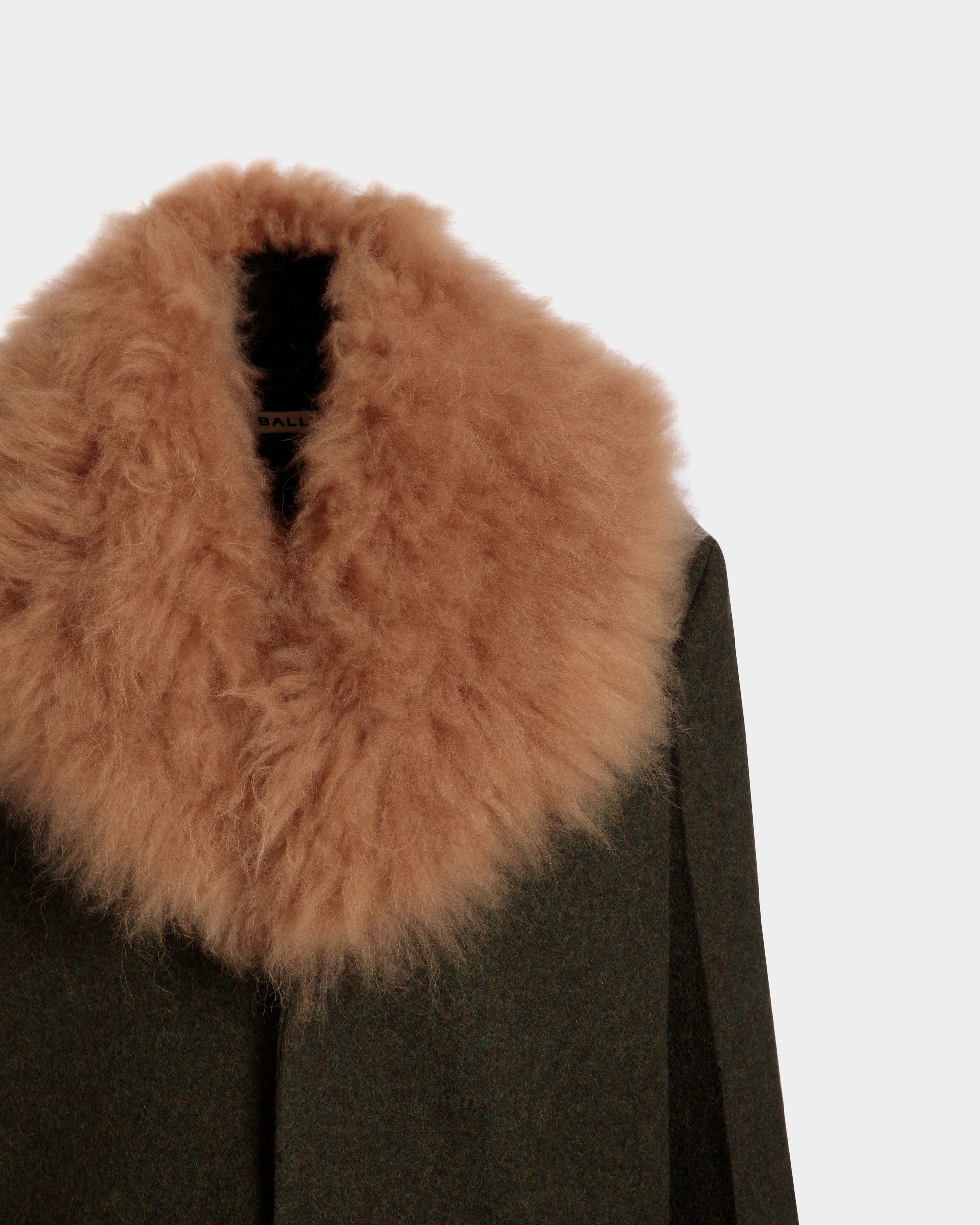 シングルコート ダークグリーン ウール - 女性 - Bally - 04