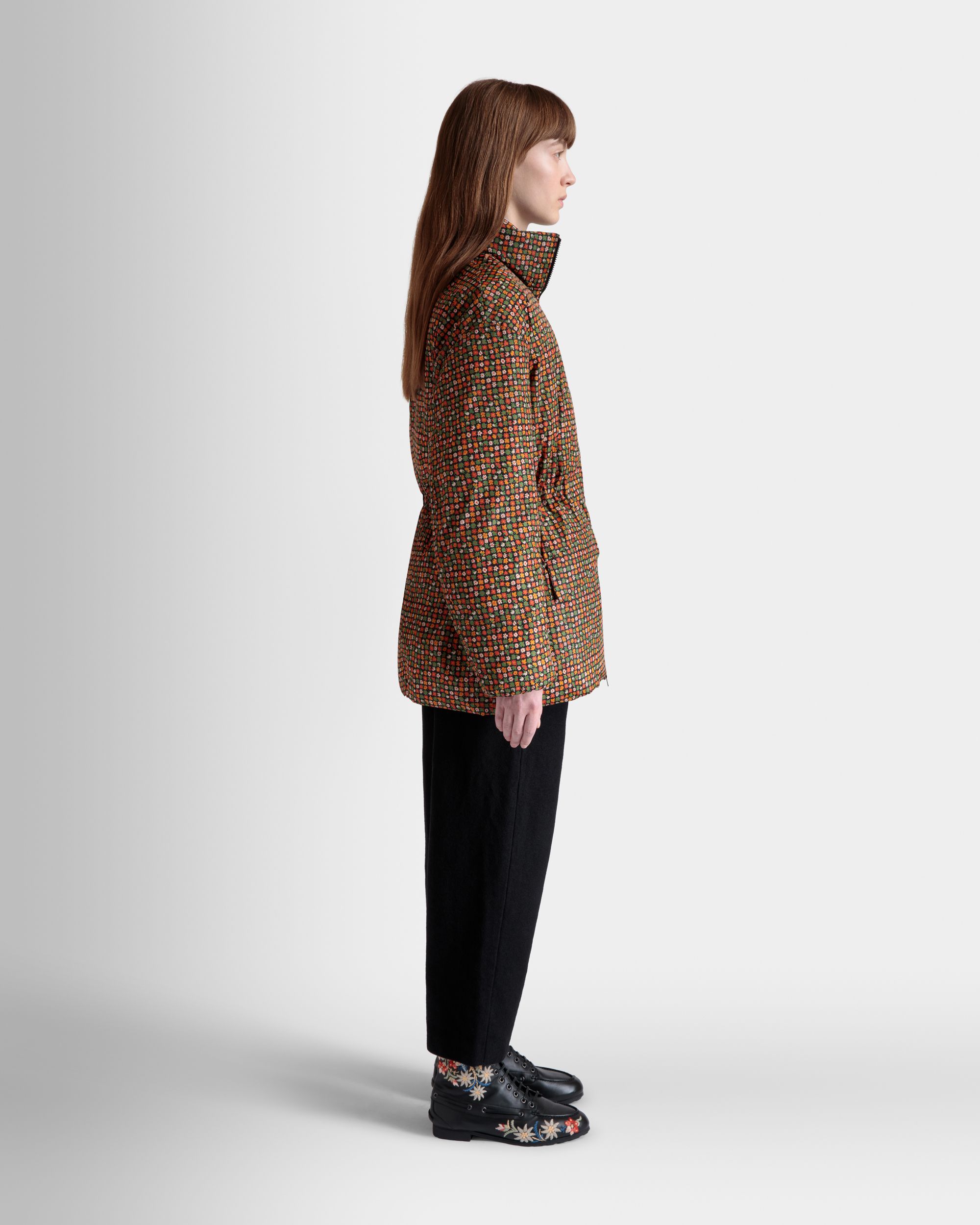Winter Capsule ダウンジャケット アルパインフラワー マルチカラー リサイクルナイロン - 女性 - Bally - 05