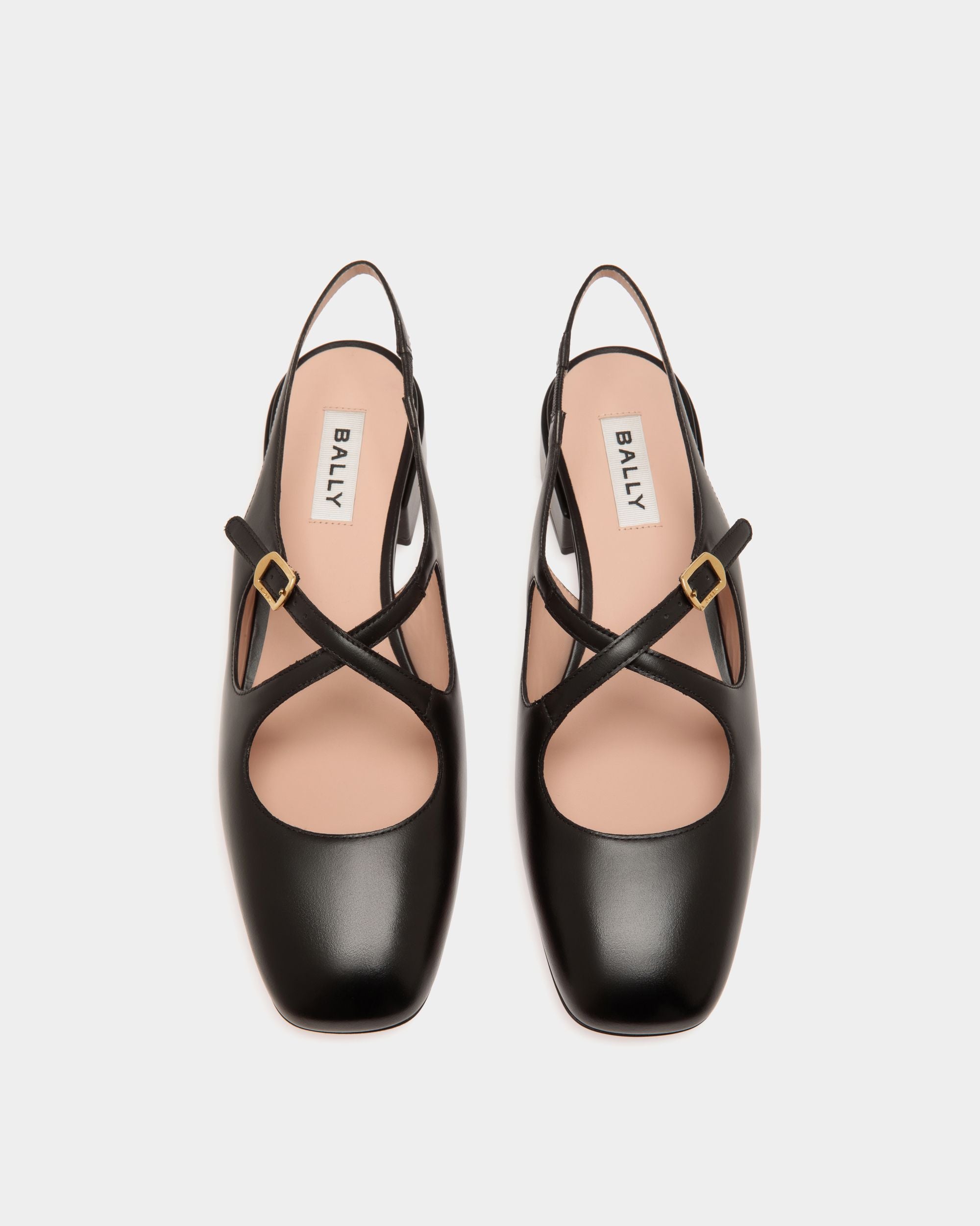 Ballyrina スリングバックパンプス ブラック レザー - 女性 - Bally - 05