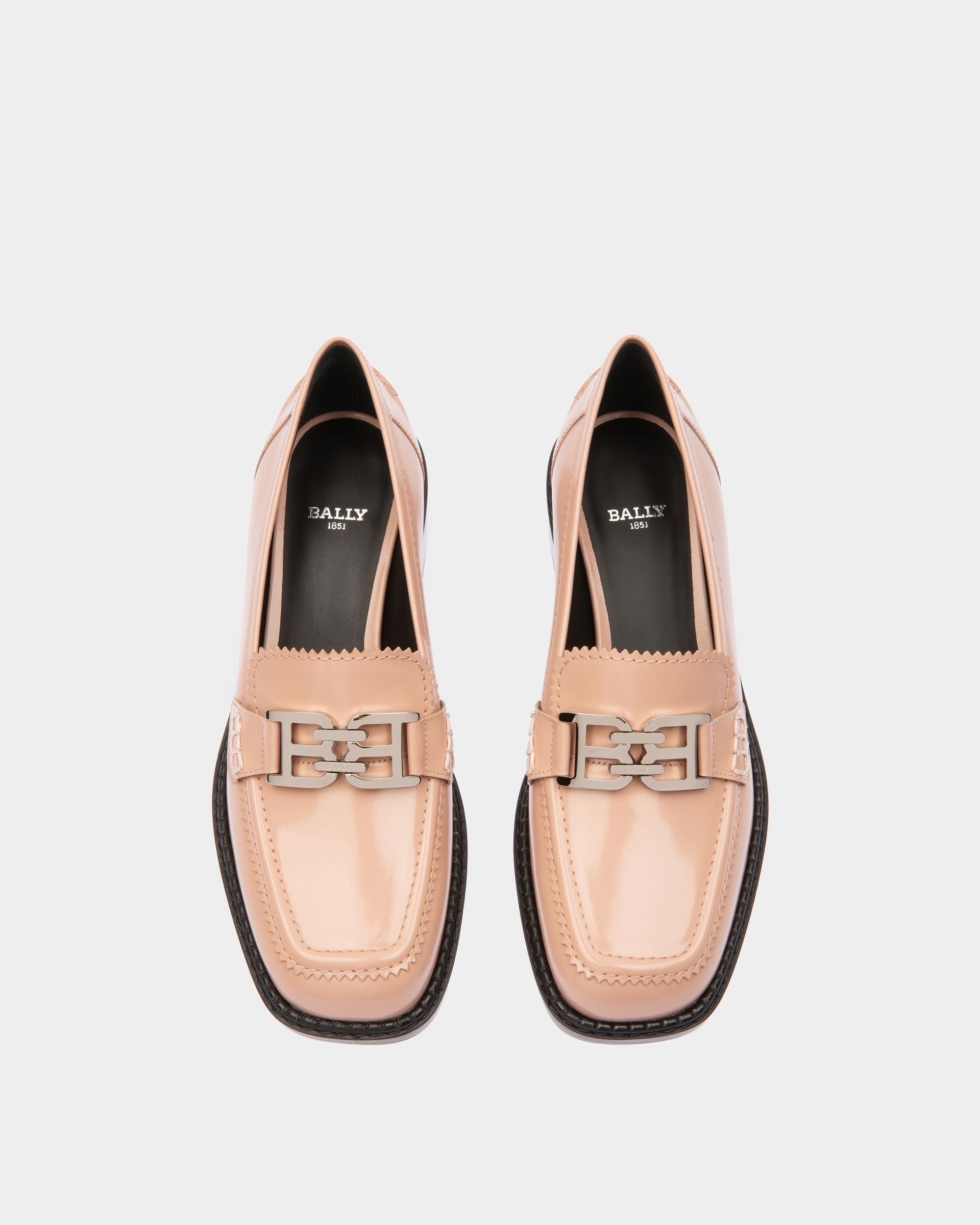 Ellyane ピンク レザー モカシン - 女性 - Bally - 03