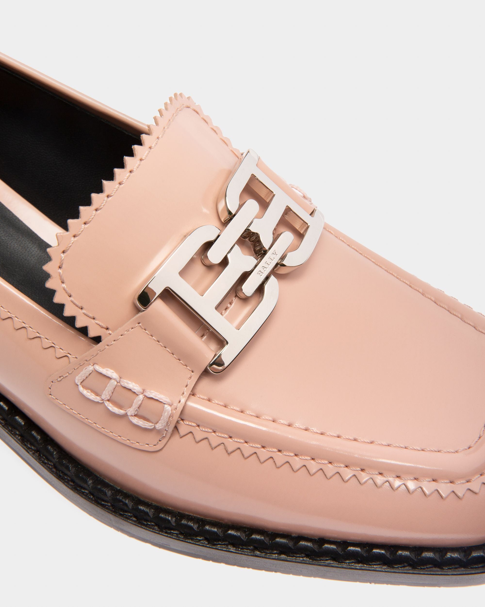 Ellyane ピンク レザー モカシン - 女性 - Bally - 05