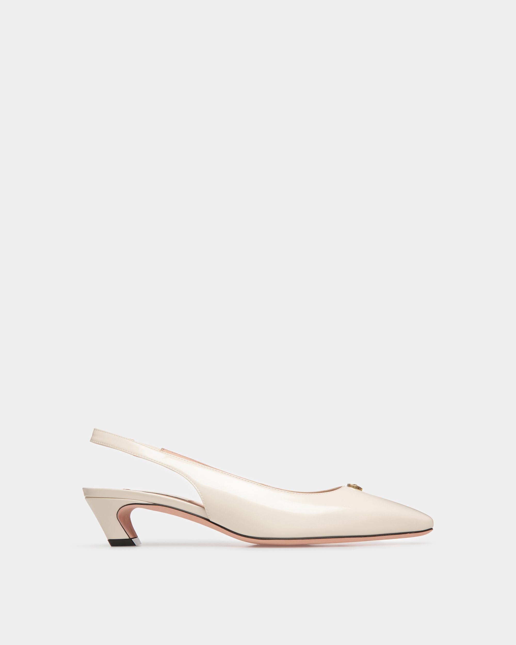 Sylt スリングバックパンプス ホワイト レザー - 女性 - Bally - 01