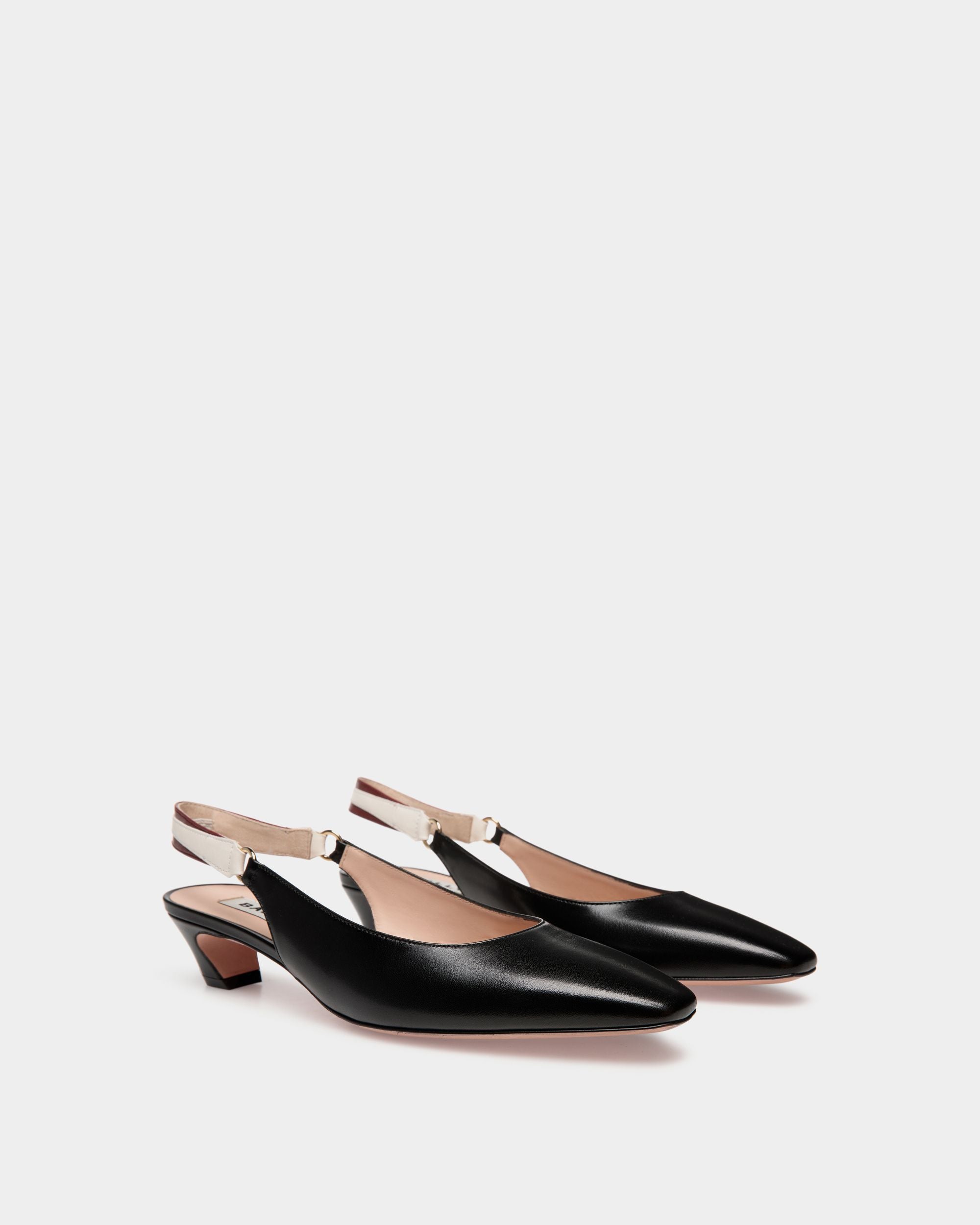 Sylt スリングバックパンプス ブラック ナッパレザー - 女性 - Bally - 03