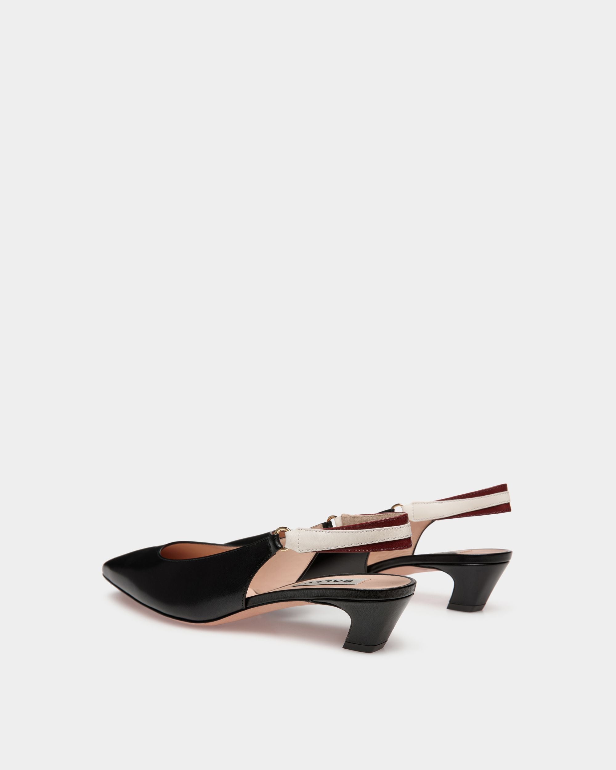 Sylt スリングバックパンプス ブラック ナッパレザー - 女性 - Bally - 04