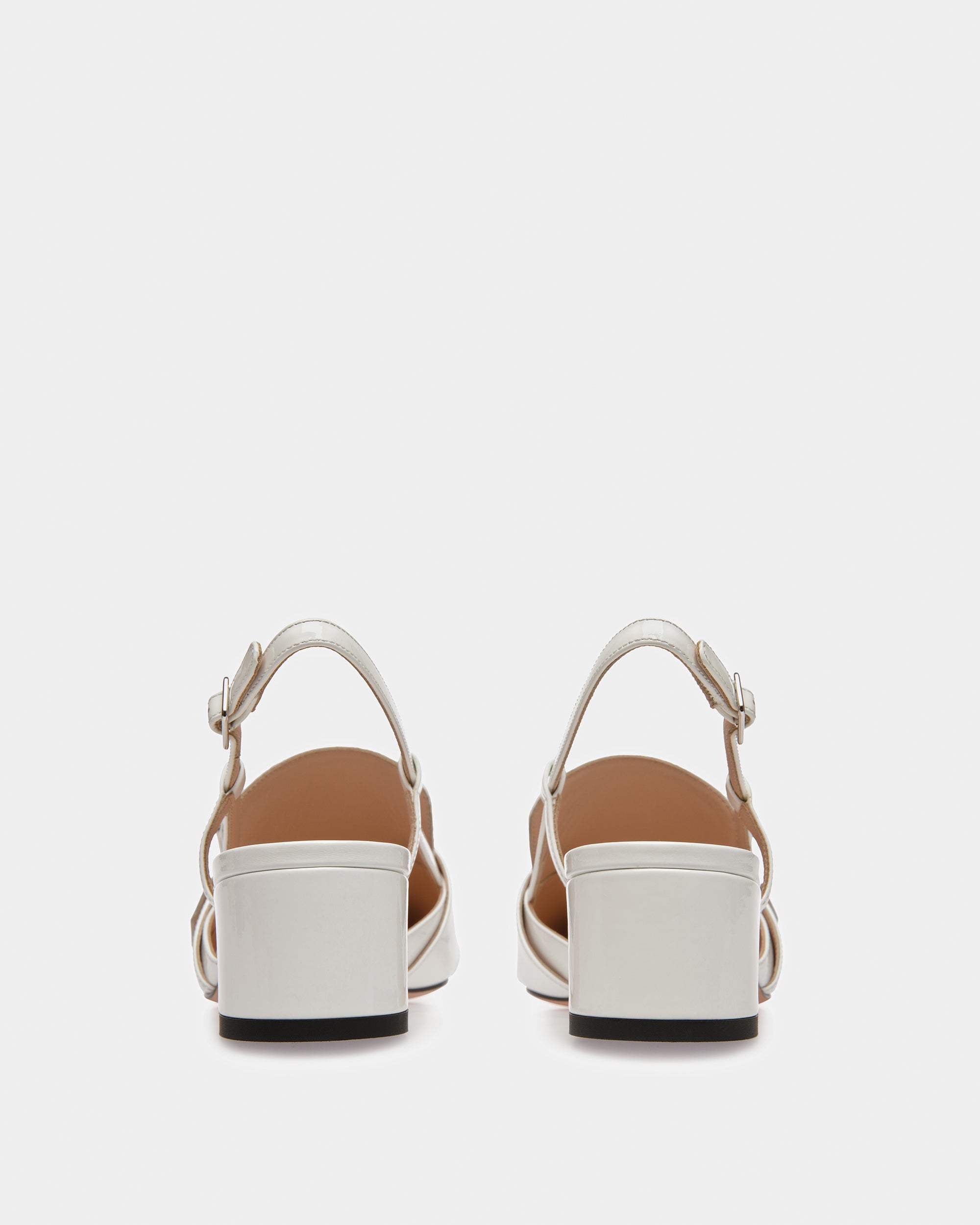 Jasmine ホワイト レザー スリングバック パンプス - 女性 - Bally - 02