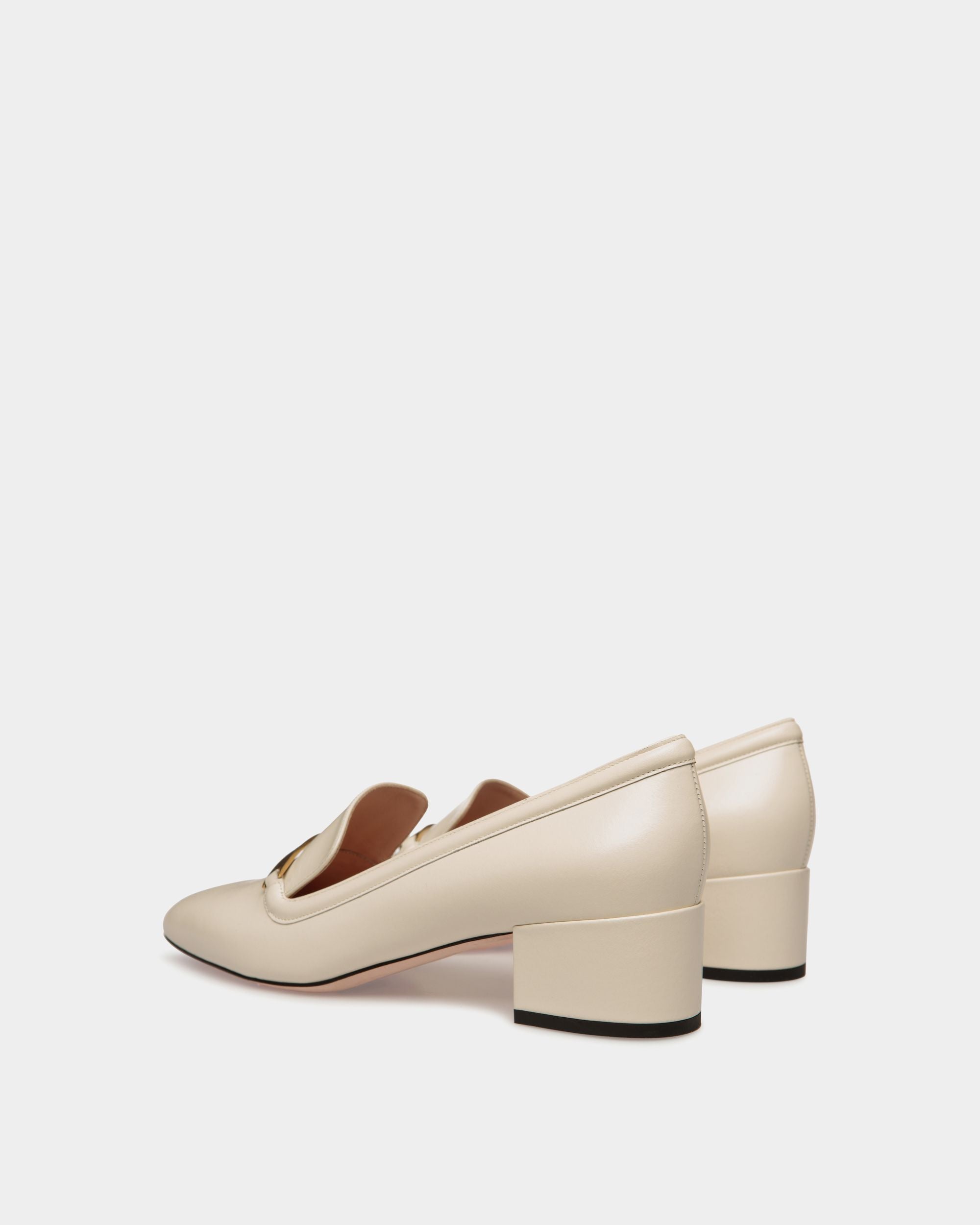 Deco パンプス ホワイト レザー - 女性 - Bally - 04