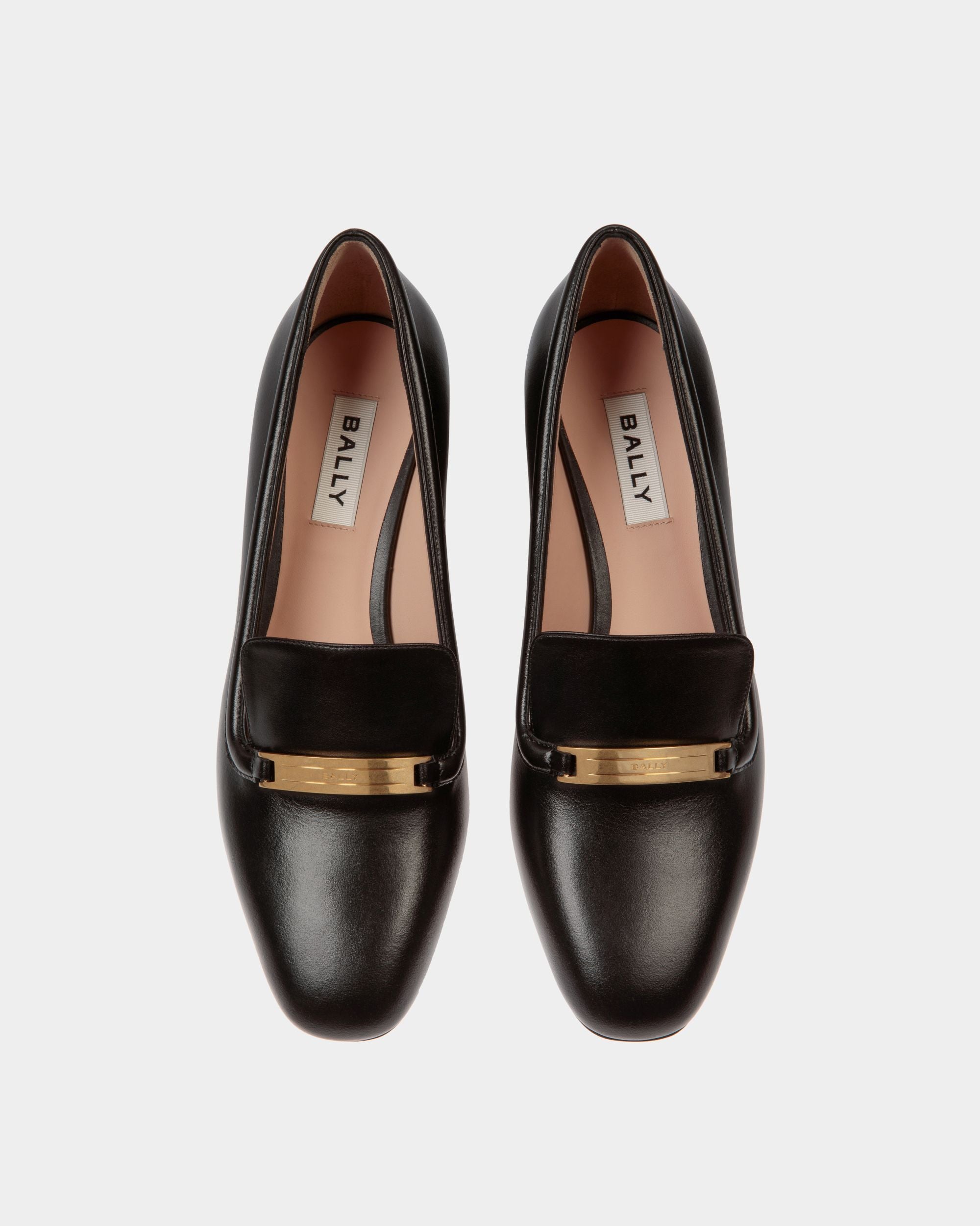 Deco パンプス ブラック レザー - 女性 - Bally - 04