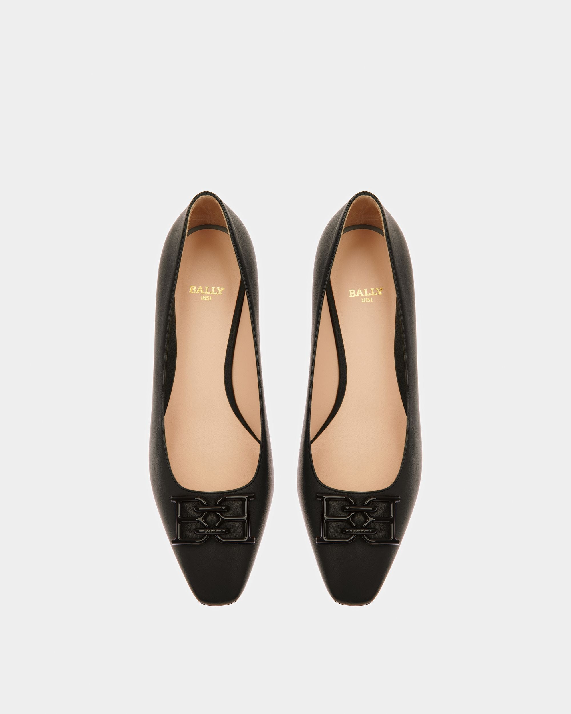 Evanca ブラック レザー パンプス - 女性 - Bally - 02