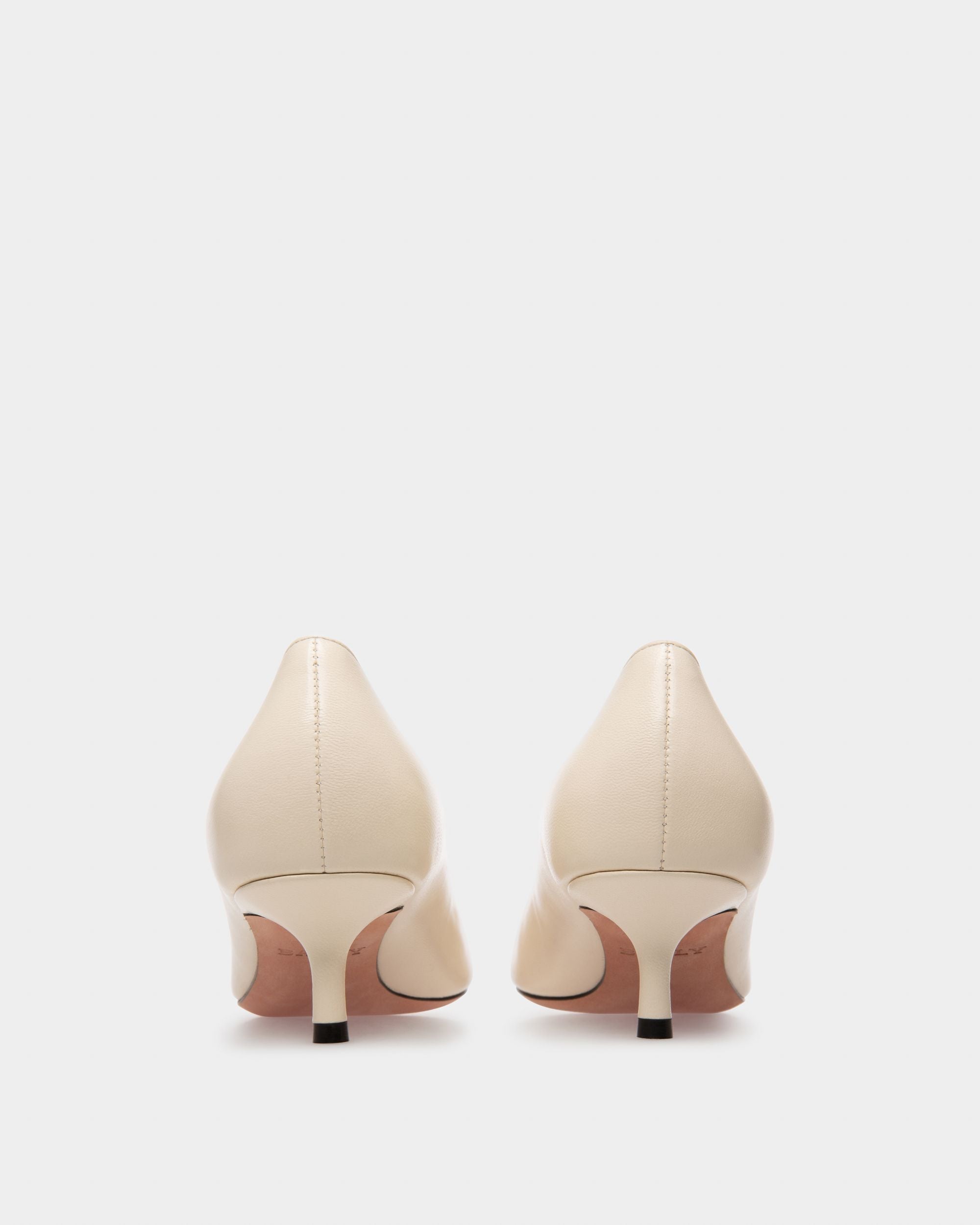 Evanca ボーンホワイト レザー パンプス - 女性 - Bally - 04