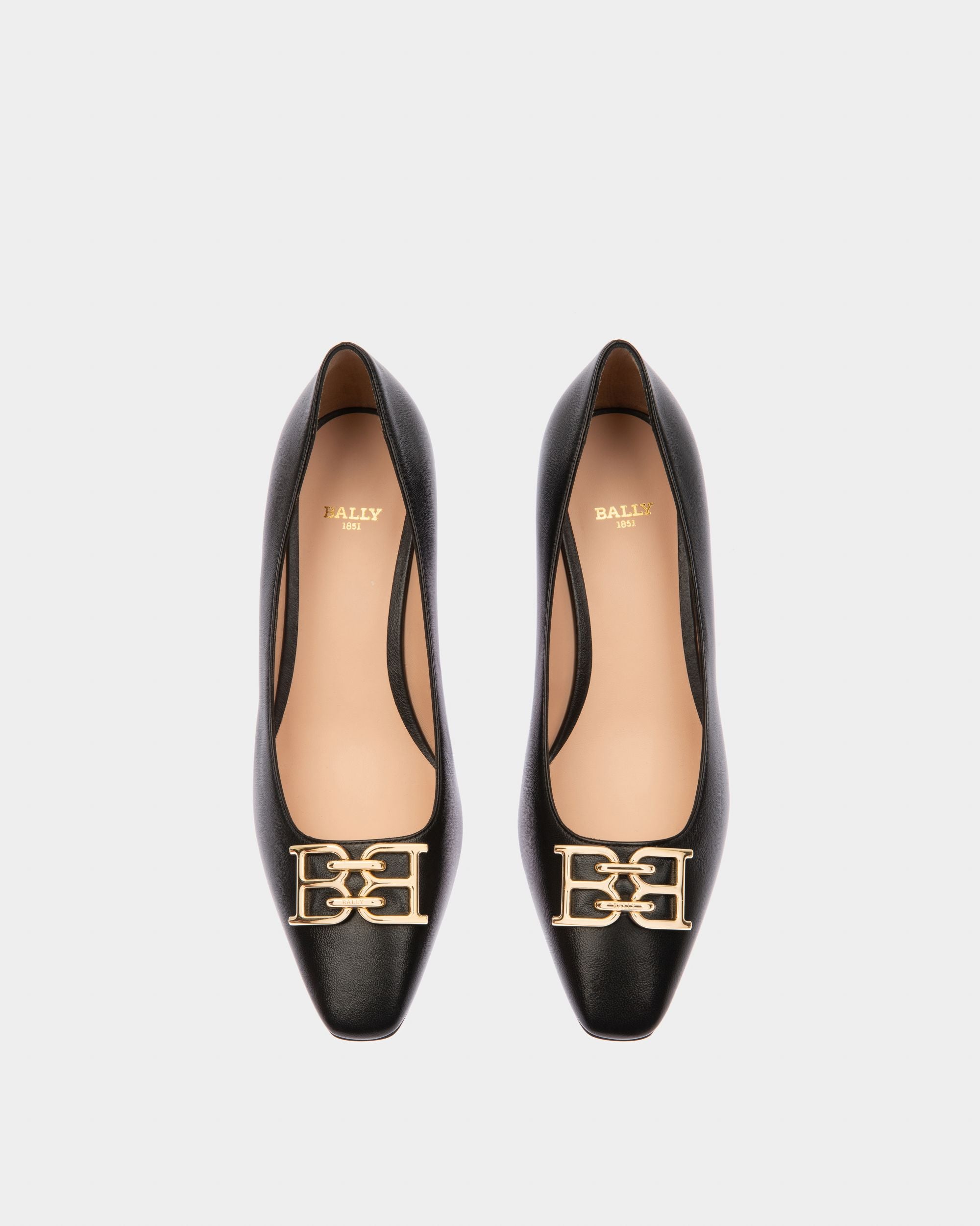 Evanca ブラック レザー パンプス - 女性 - Bally - 02
