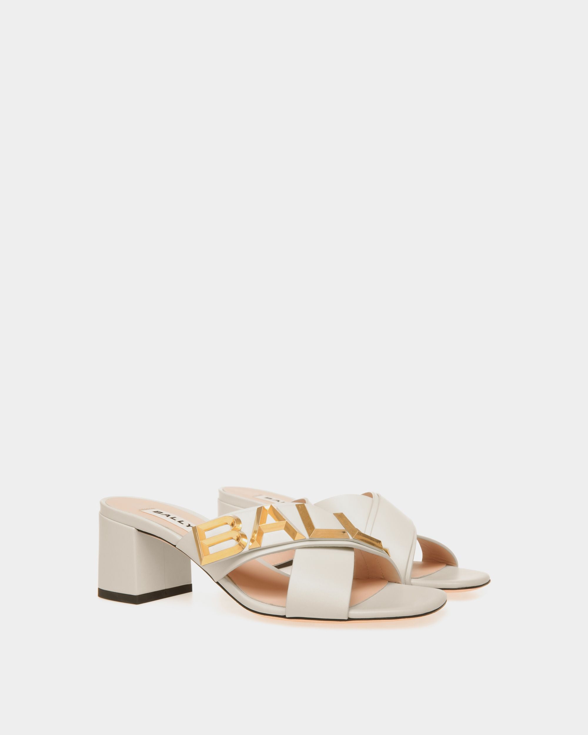 Bally Spell ヒール スライドサンダル レザー - 女性 - Bally - 02