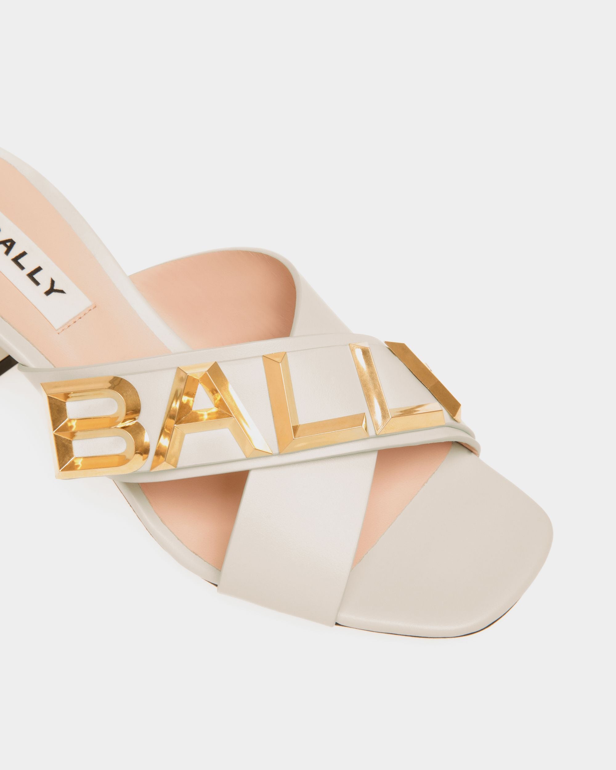 Bally Spell ヒール スライドサンダル レザー - 女性 - Bally - 04