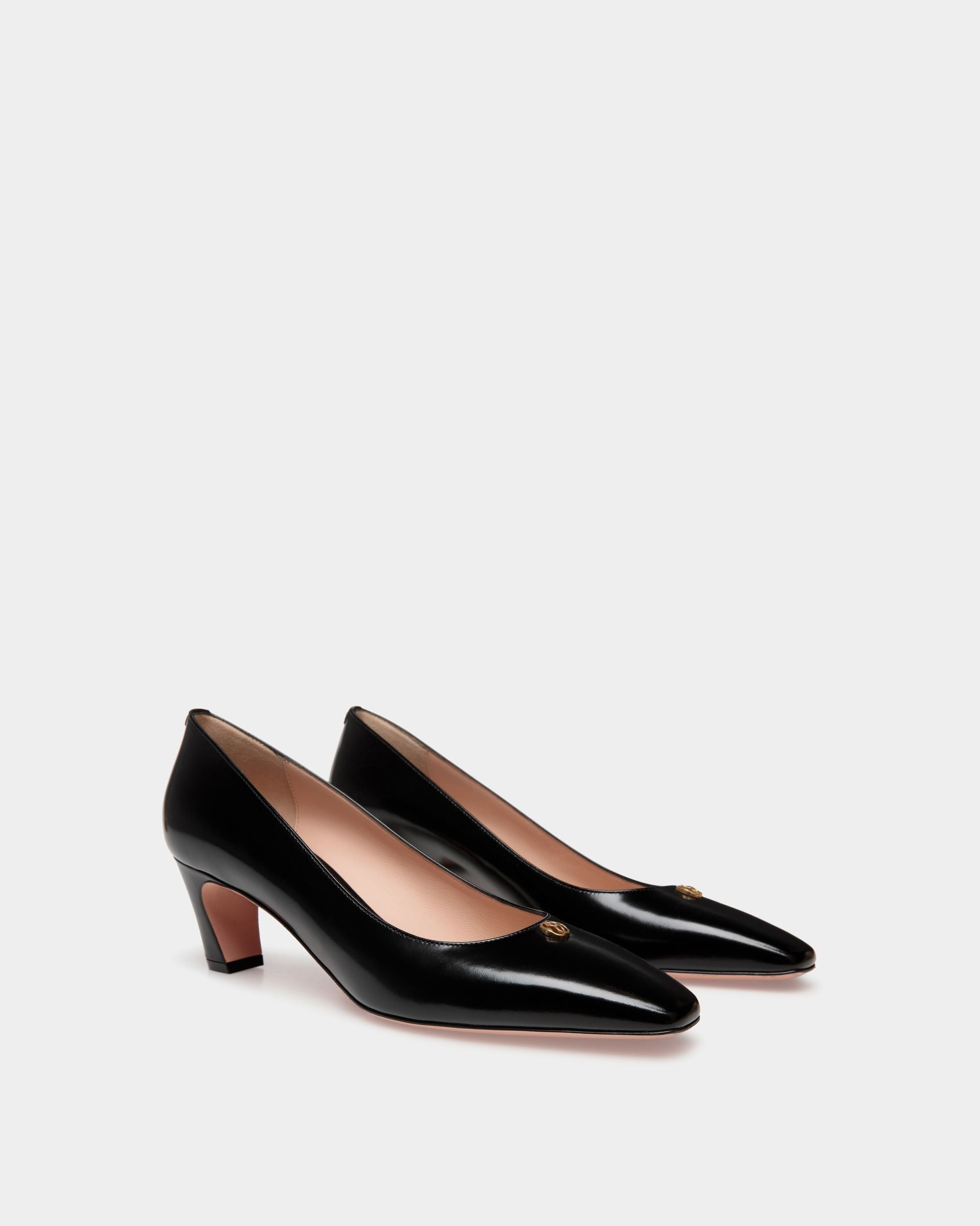 Sylt パンプス ブラック ブラッシュドレザー - 女性 - Bally - 02