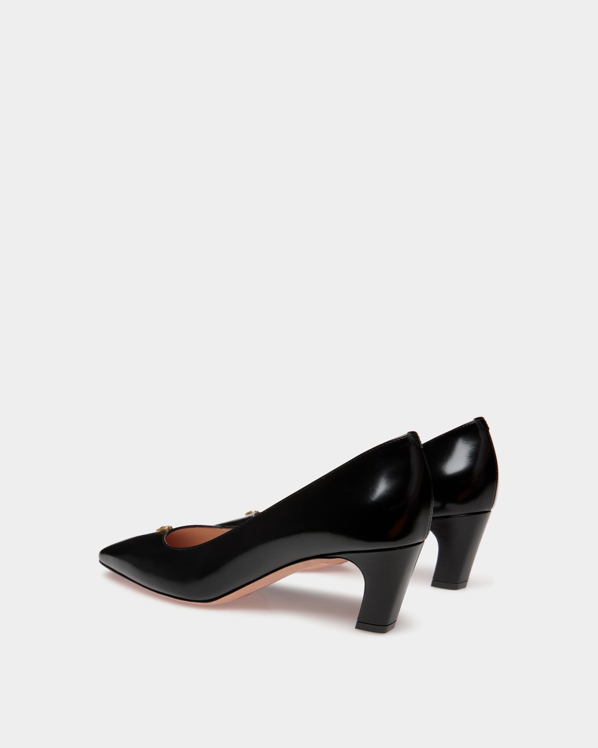 Sylt パンプス ブラック ブラッシュドレザー - 女性 - Bally - 03