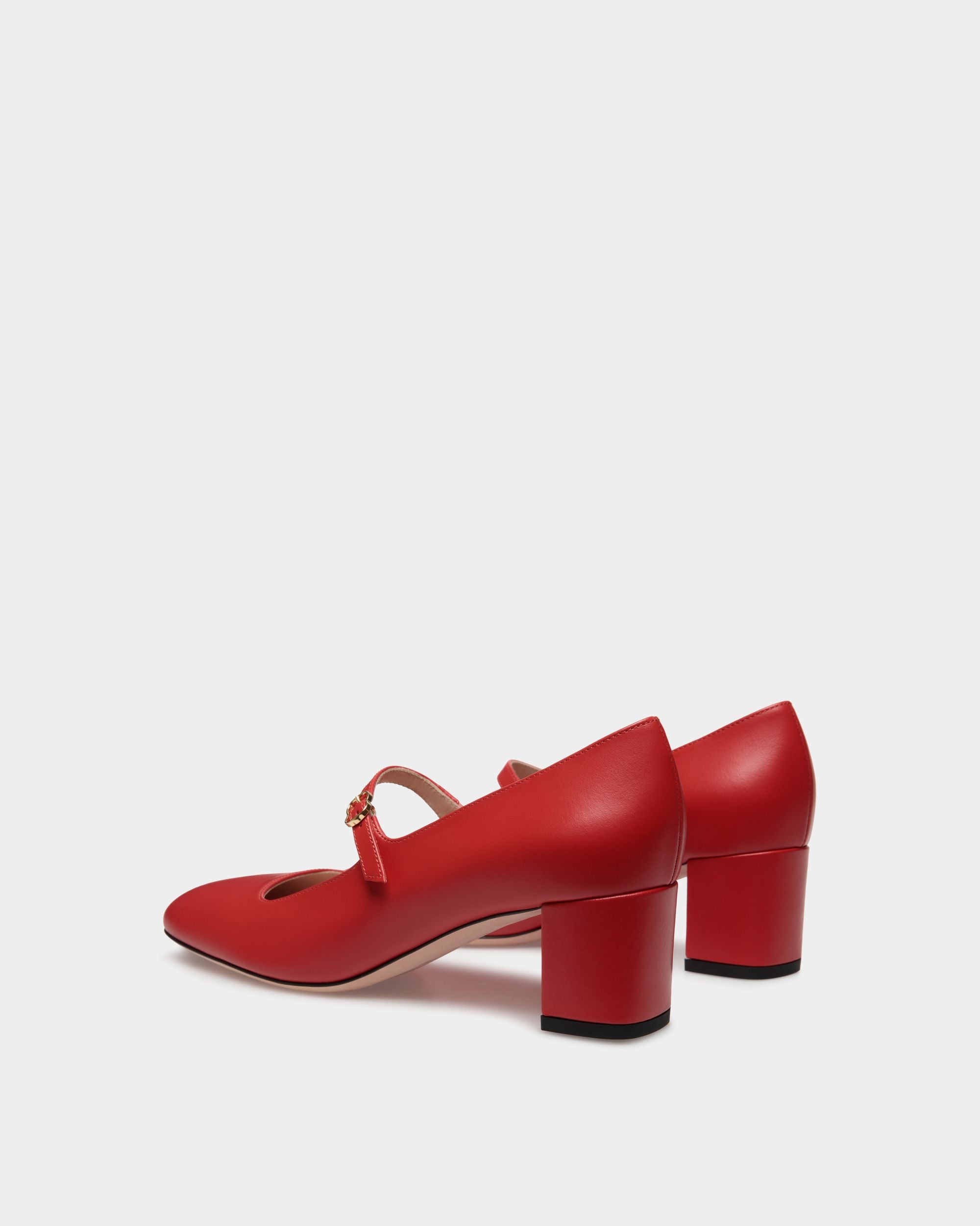 Ballyrina メリージェーン パンプス Candy Red レザー - 女性 - Bally - 04