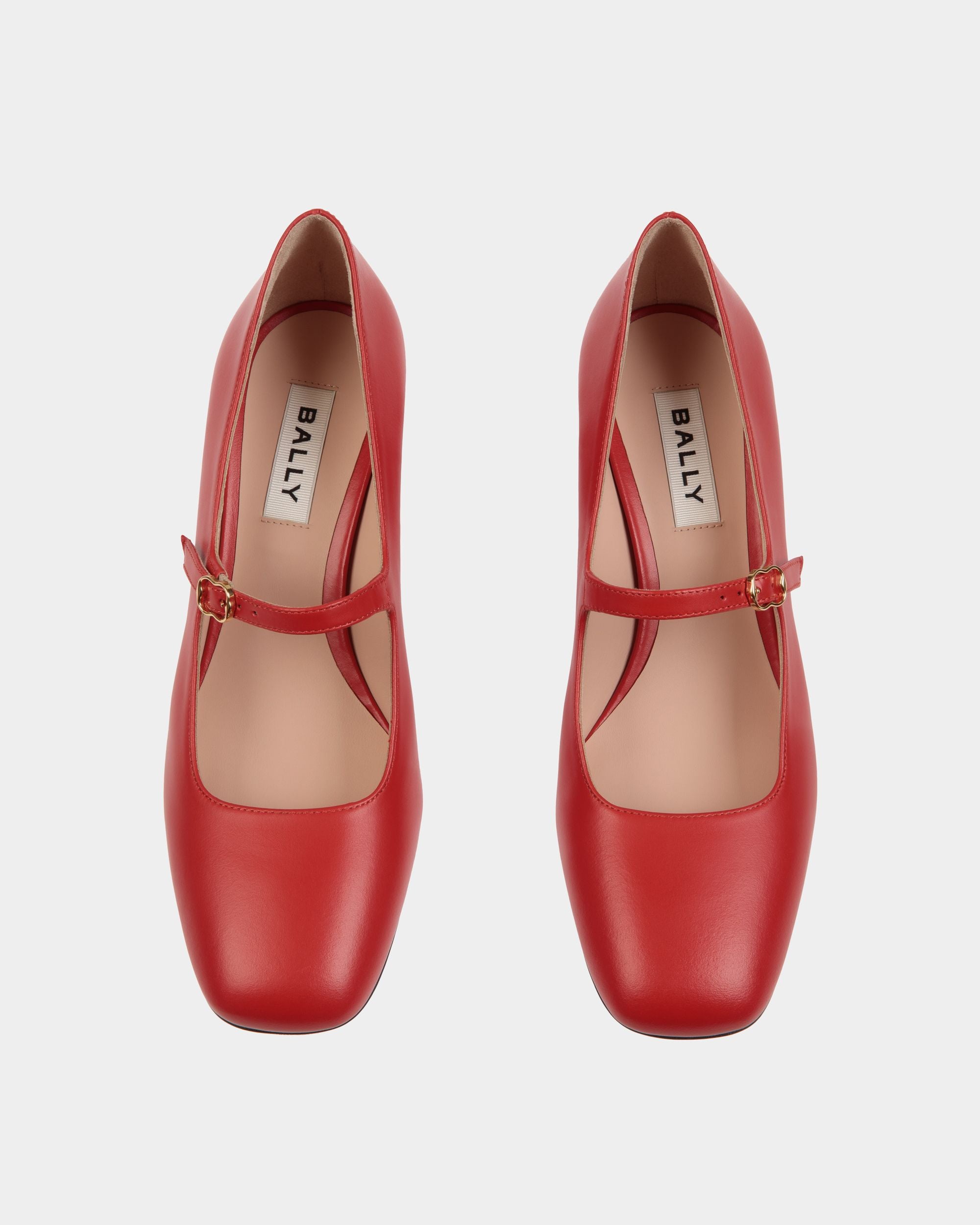 Ballyrina メリージェーン パンプス Candy Red レザー - 女性 - Bally - 05