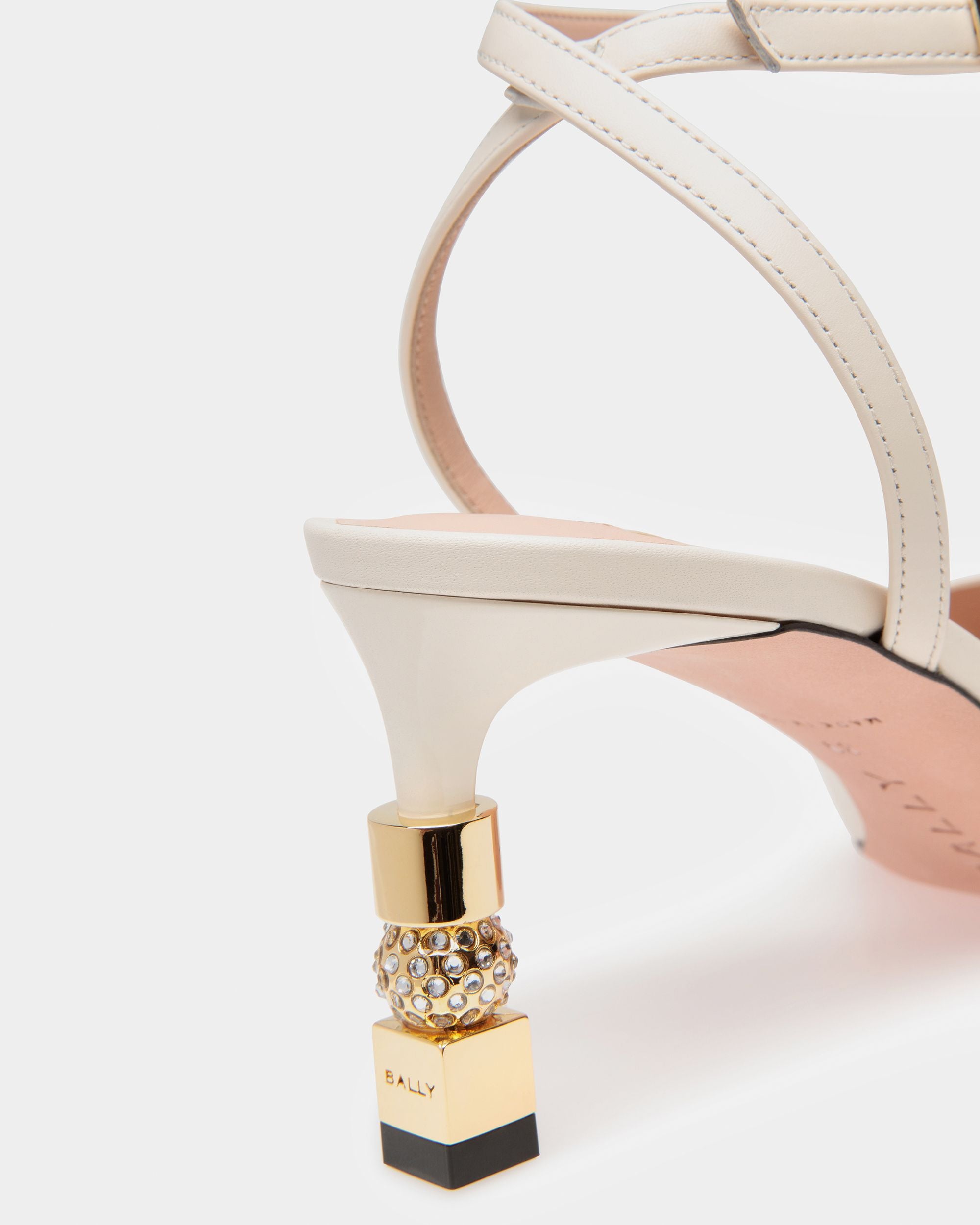 Block アンクルストラップ パンプス レザー - 女性 - Bally - 03